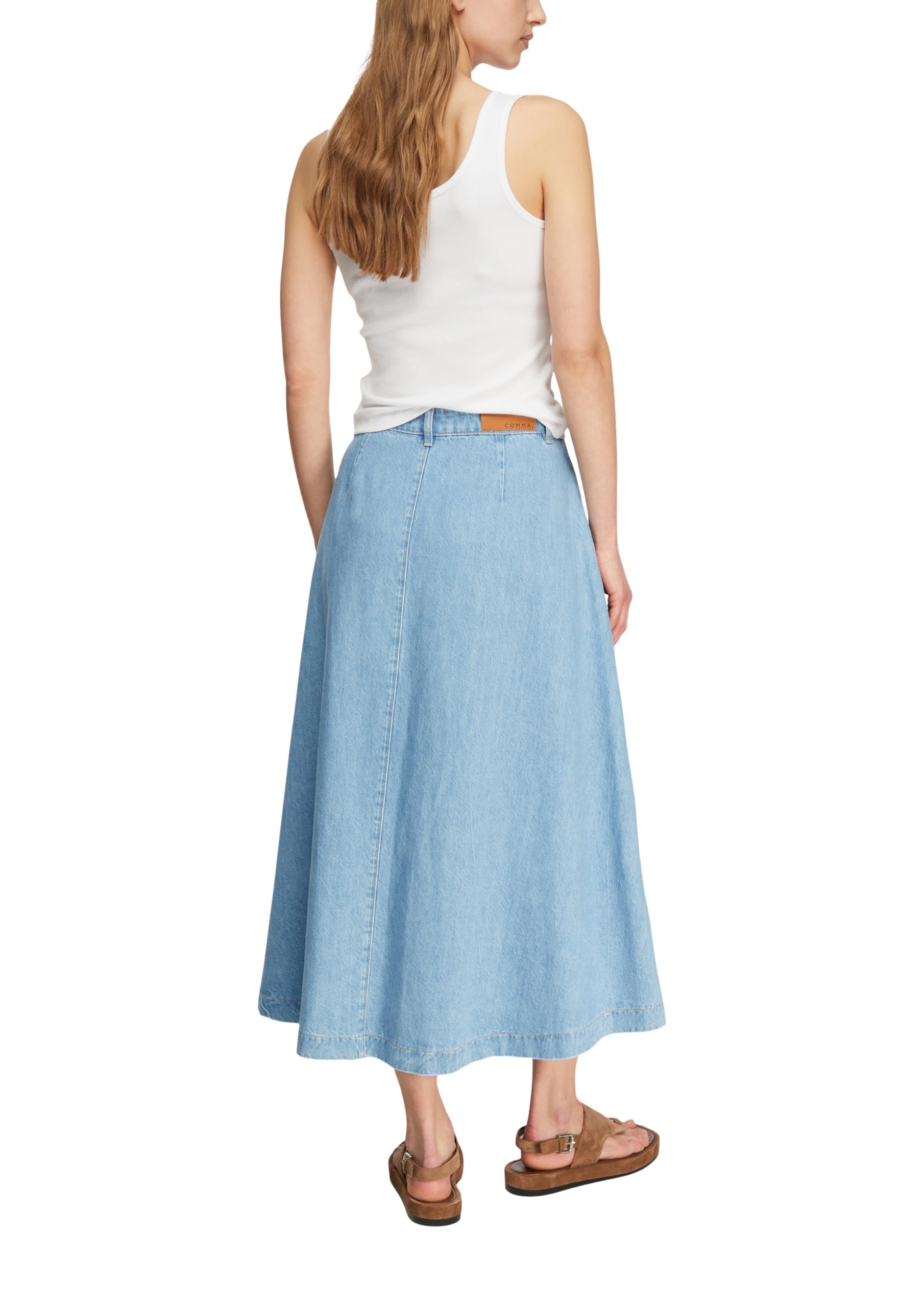 comma-midirock-lyocell-denim-a-linie-gr-e-32 image 2