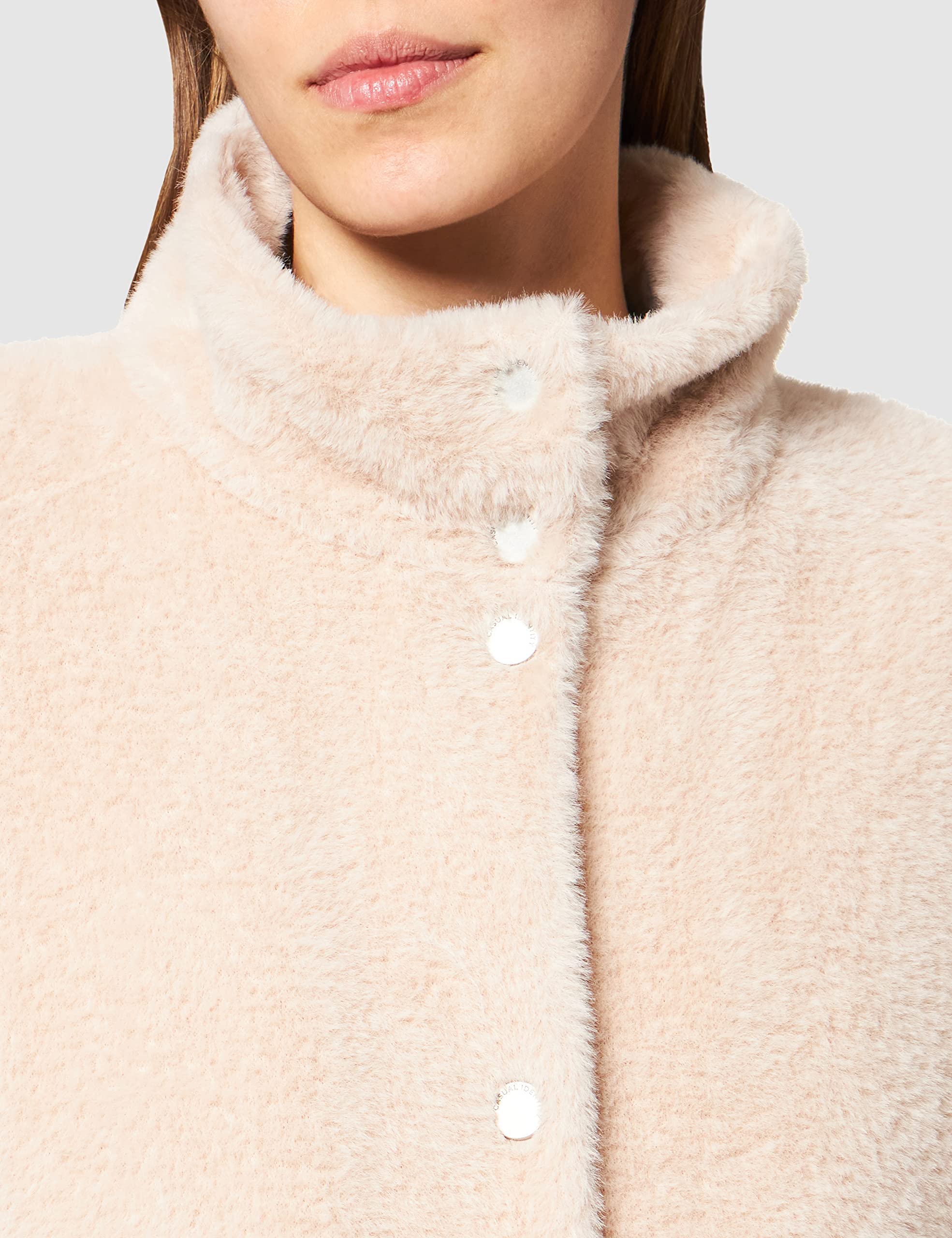 comma-jackets-damen-jacke-beige-stepp-gr44-kapuze image 3