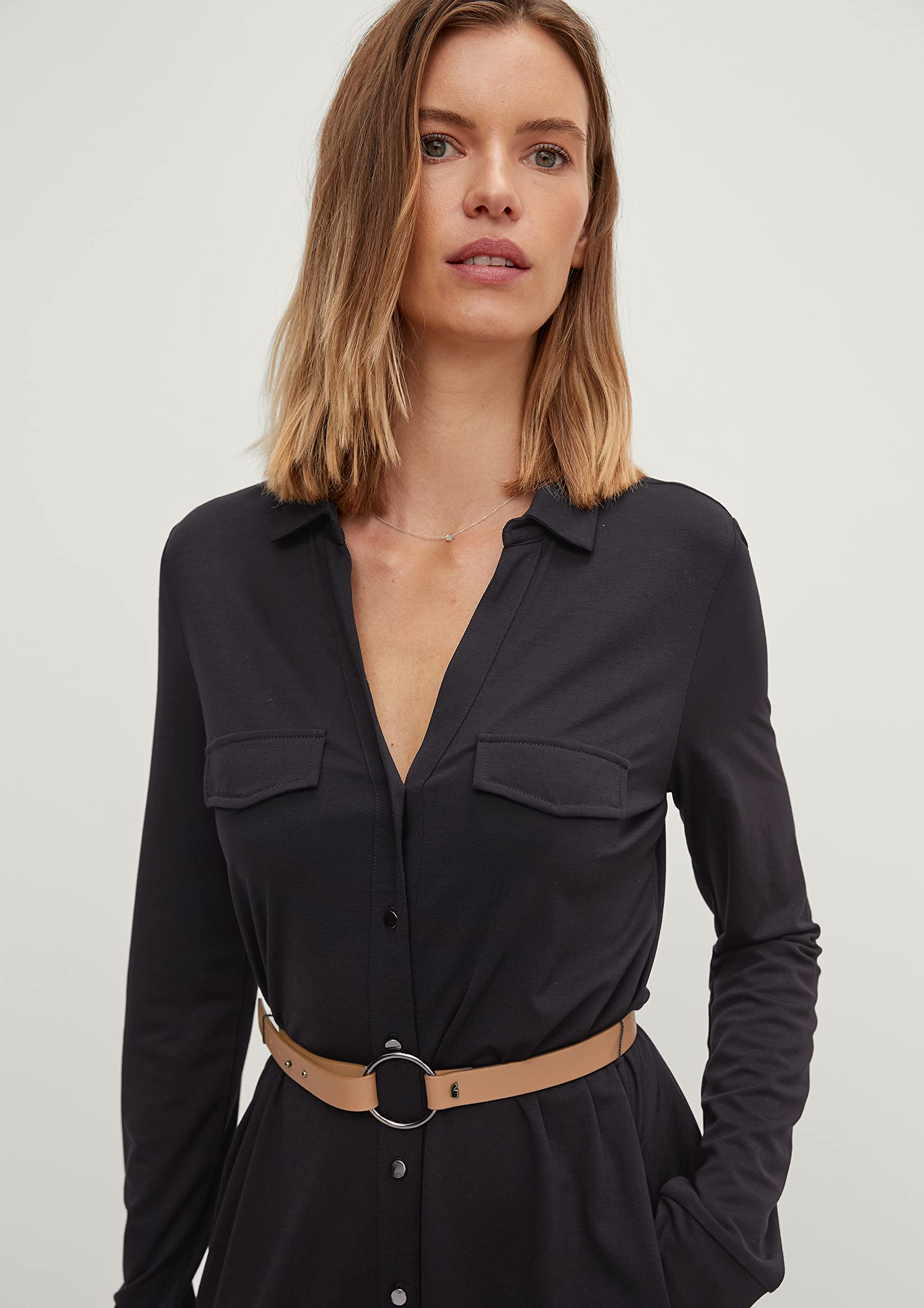 comma-kleid-kurz-damenkleid-business-alltagslook image 4