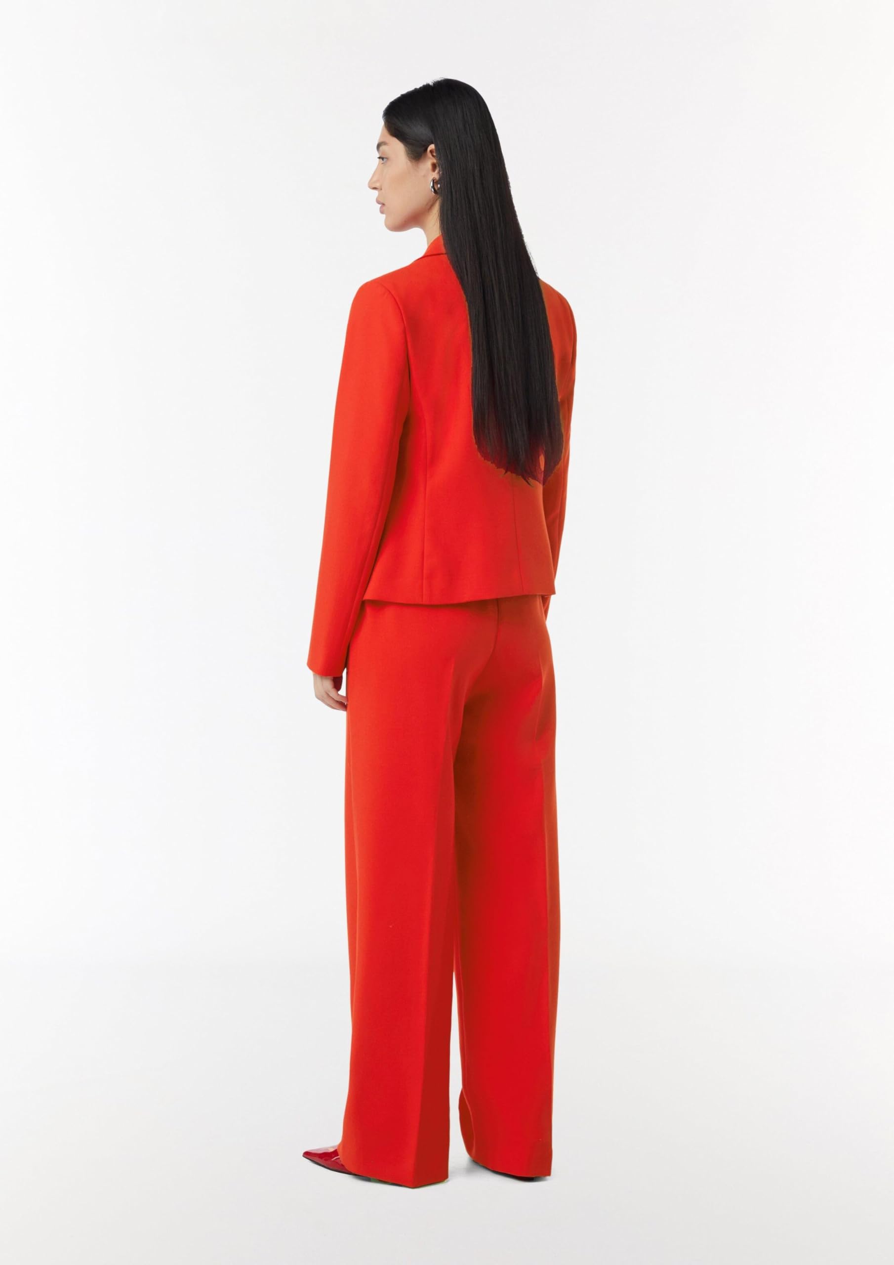 comma-taillierter-blazer-mit-pattentaschen-blazer-gr-36 image 8