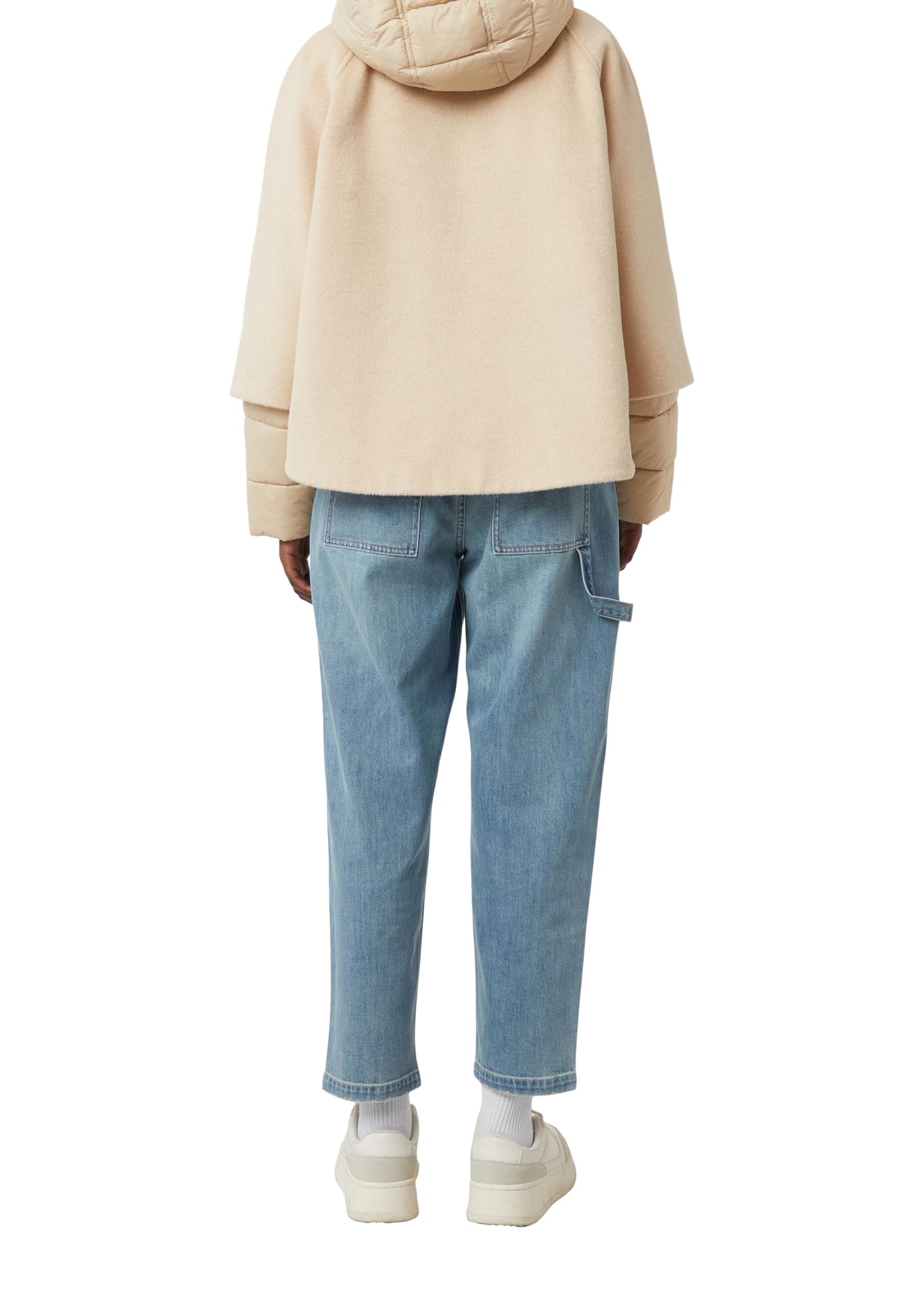 comma-cape-jacke-wollmix-jacke-gr-l-mit-kapuze image 2