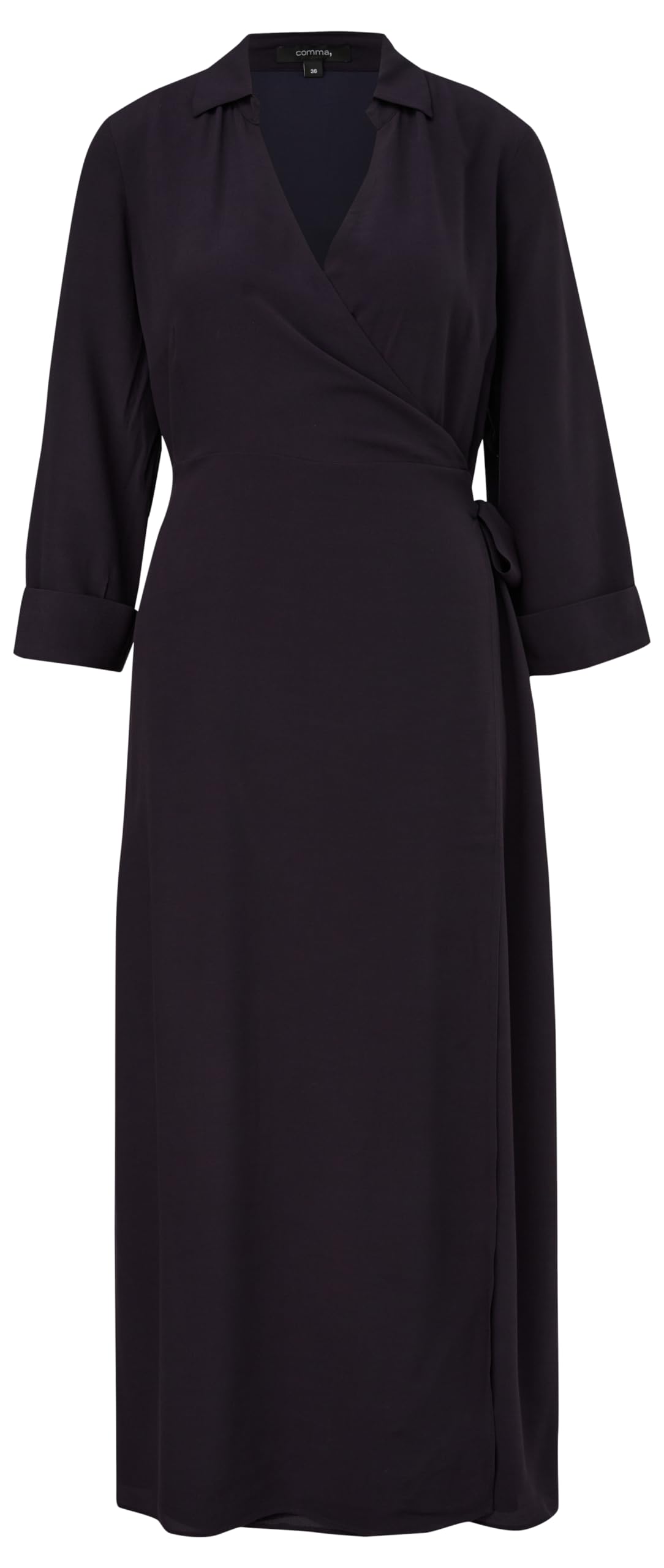 comma-maxi-kleid-cr-pe-kleid-gr-e-40-blau image 1