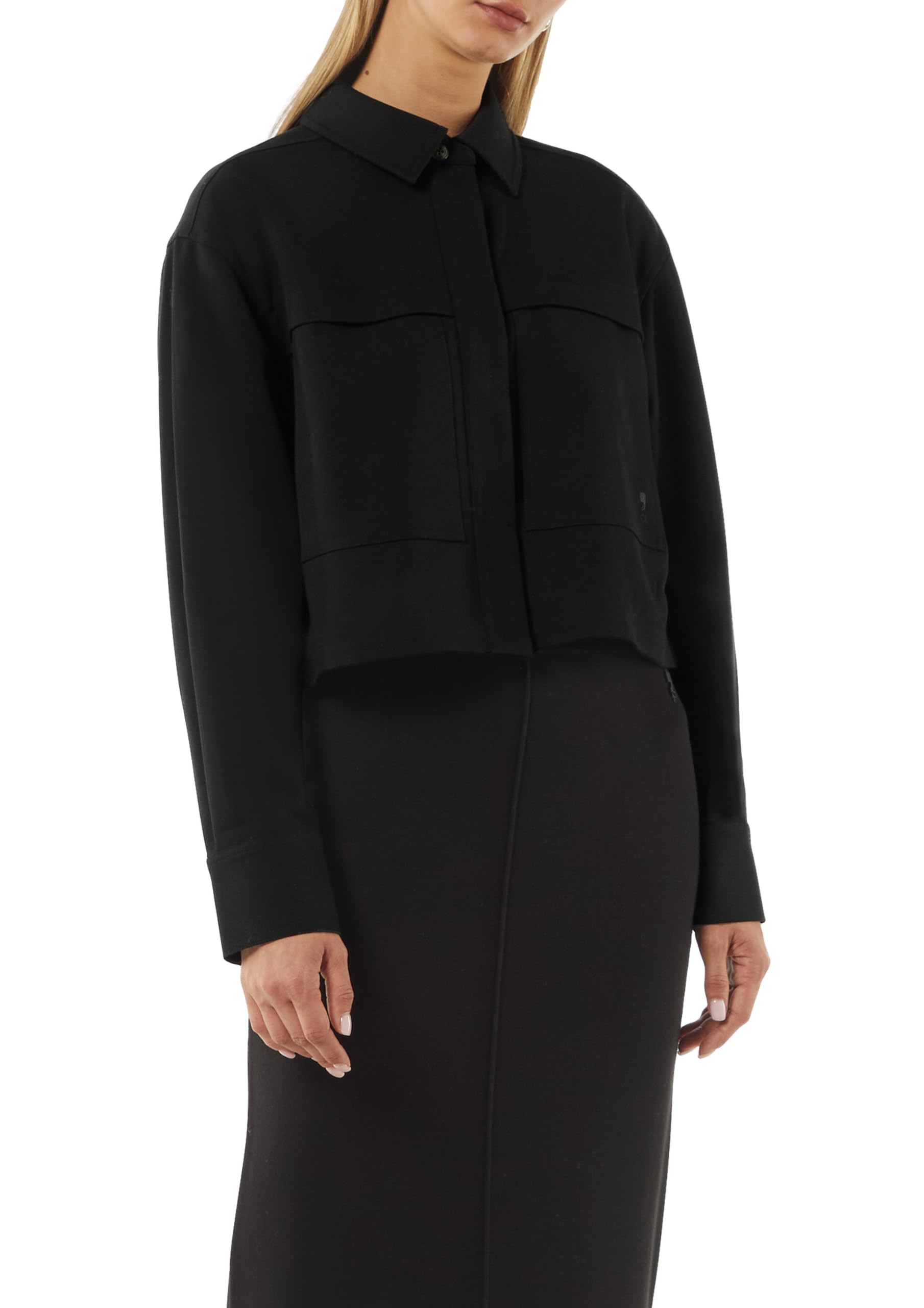 comma-kurze-blazerjacke-twill-damen-jacke-gr-e-40-taschen image 8