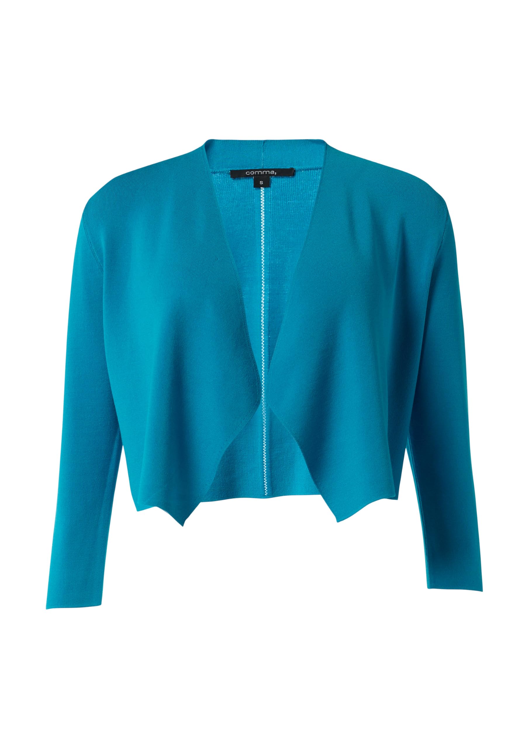 comma-verk-rzte-strickjacke-viskosemix-s-pastellt-rkis image 3