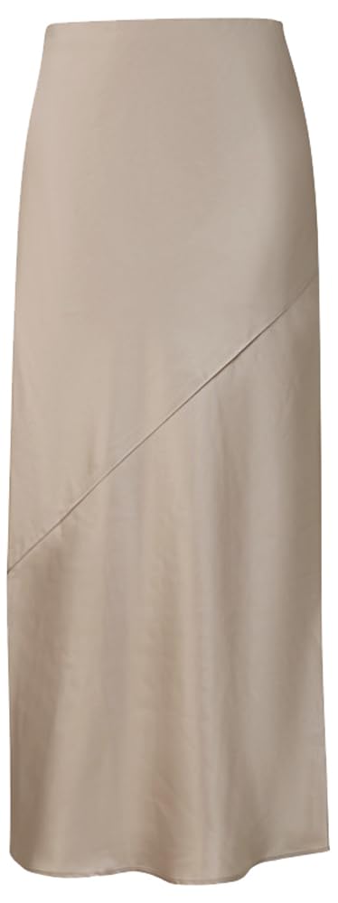 comma-skirts-satin-rock-damen-midi-gl-nzend-3 image 1