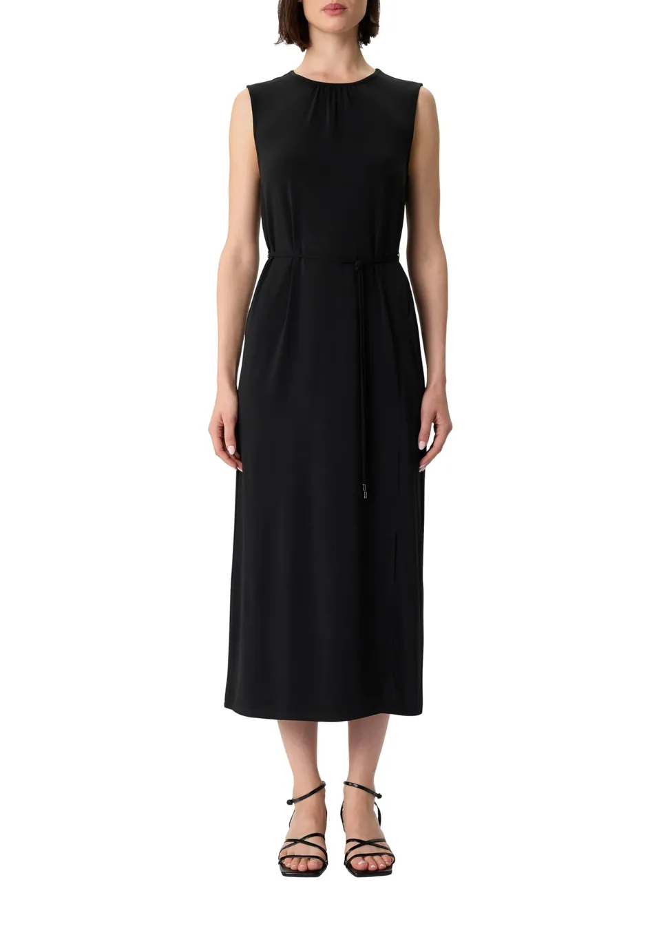 comma-2166453-maxi-kleid-damen-gr-36-schwarz-lang image 1