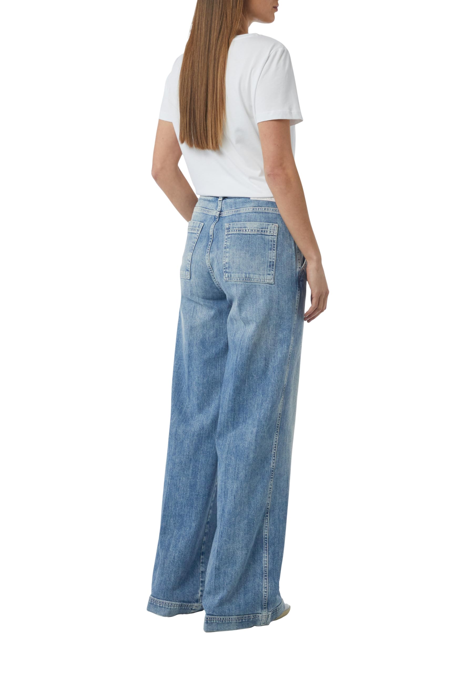 comma-jeans-wide-leg-damenhose-blau-gr-42 image 2