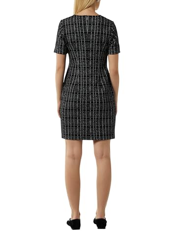 comma-dresses-boucl-kleid-karo-gr-e-42-kurz image 8