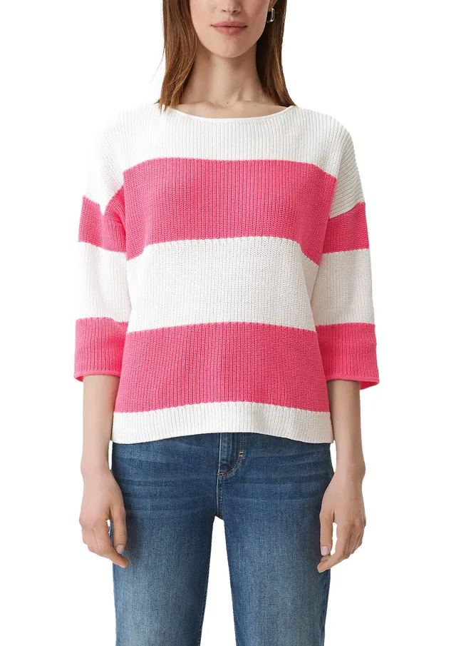 comma-strickpullover-loose-fit-gr-e-44-baumwolle image 1