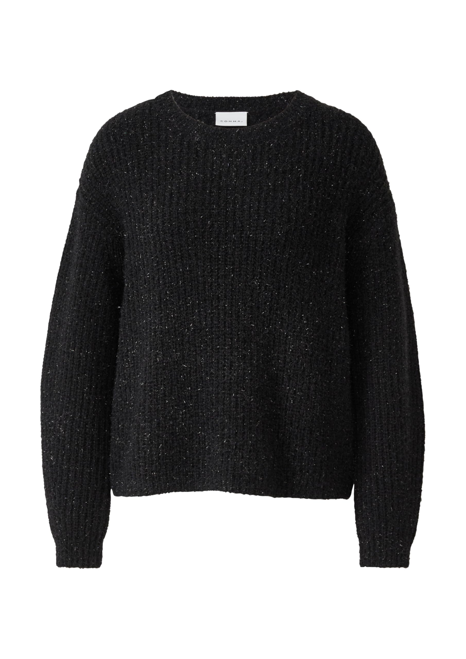 comma-relaxed-pullover-glitzergarn-gr-44-schiefergrau image 3
