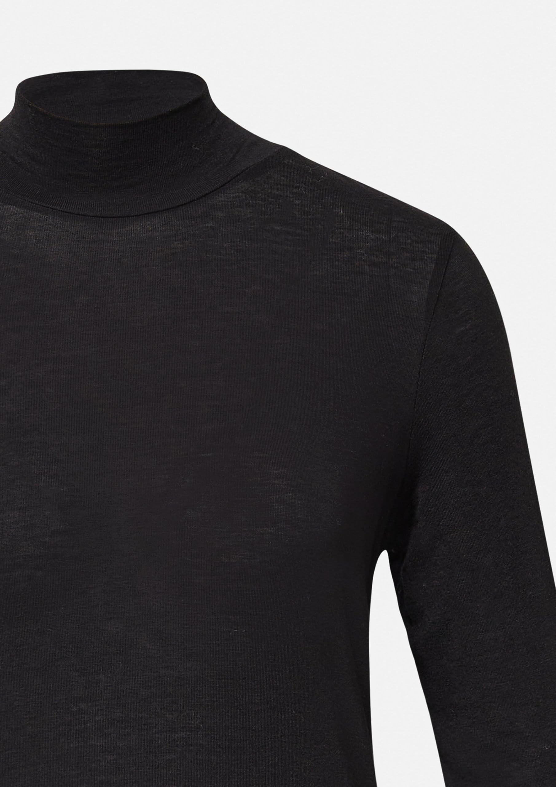 comma-t-shirt-longsleeve-damen-gr-36-schwarz-stehkragen image 6