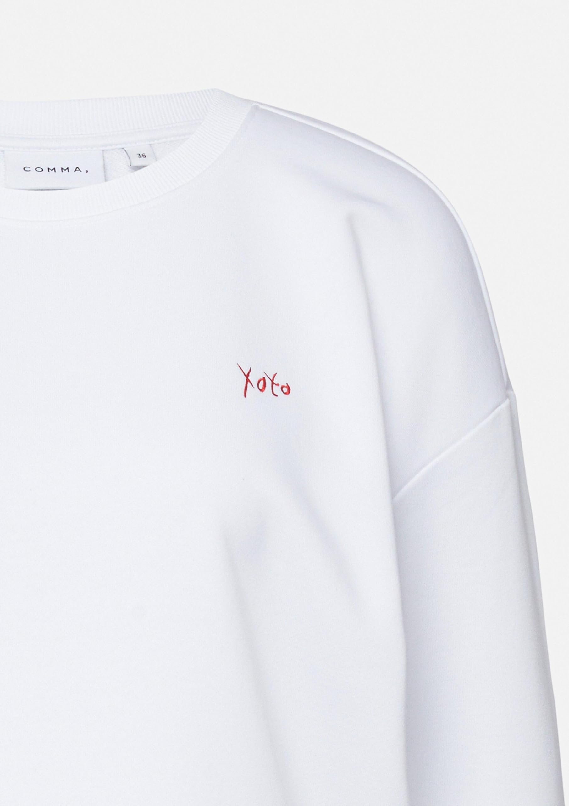 comma-sweatshirt-relaxed-fit-rundhals-stickerei-gr-e-46 image 7