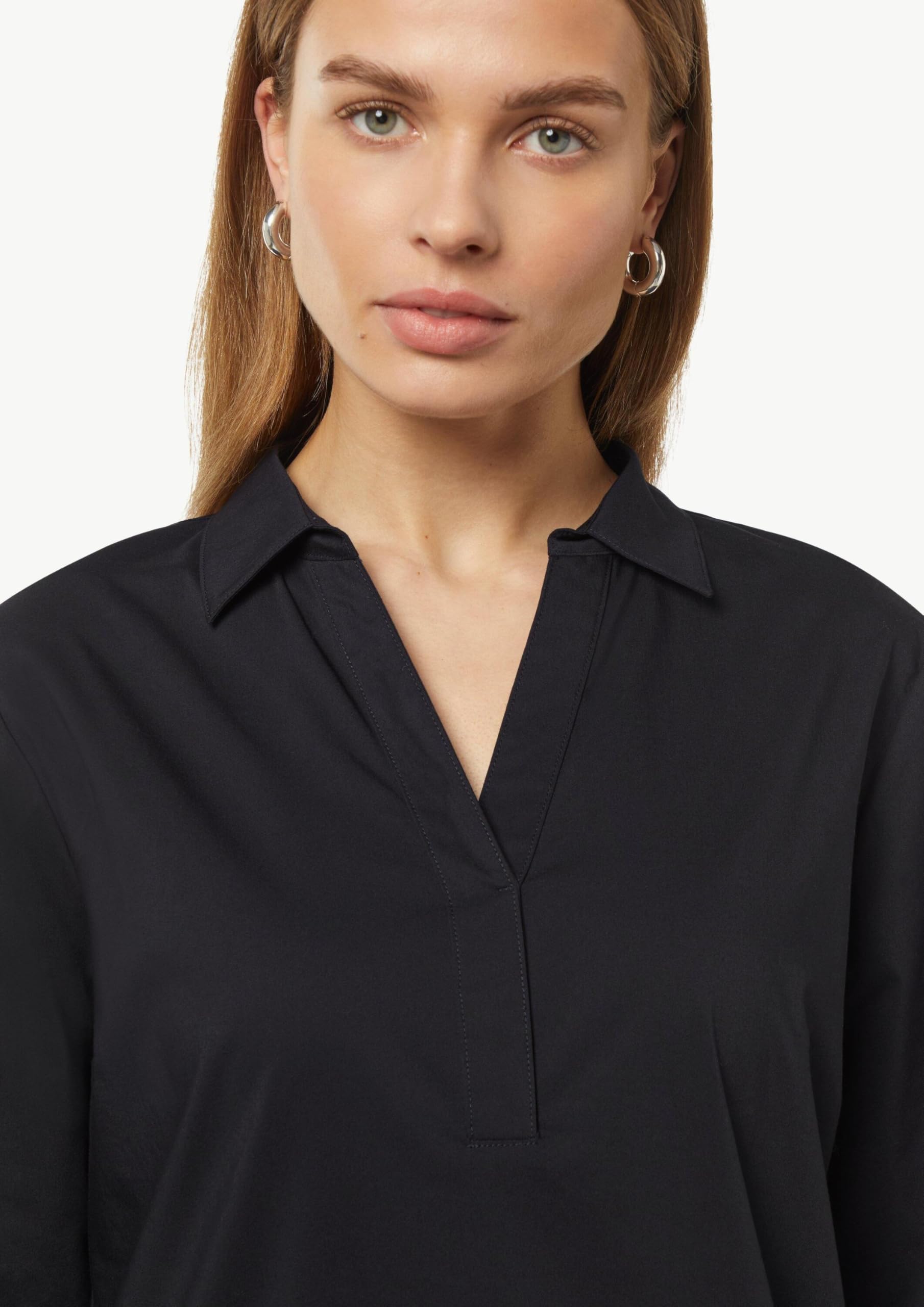 comma-businesskleid-gr-e-40-blau-midikleid-tunika image 3