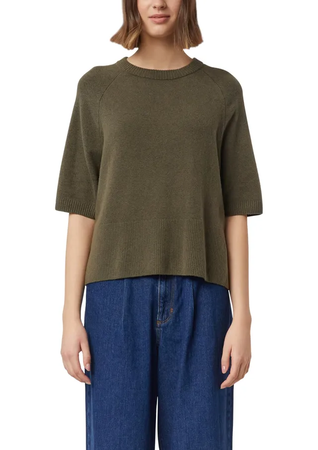 comma-strickpullover-relaxed-fit-raglan-feinstrick-pulli image 1