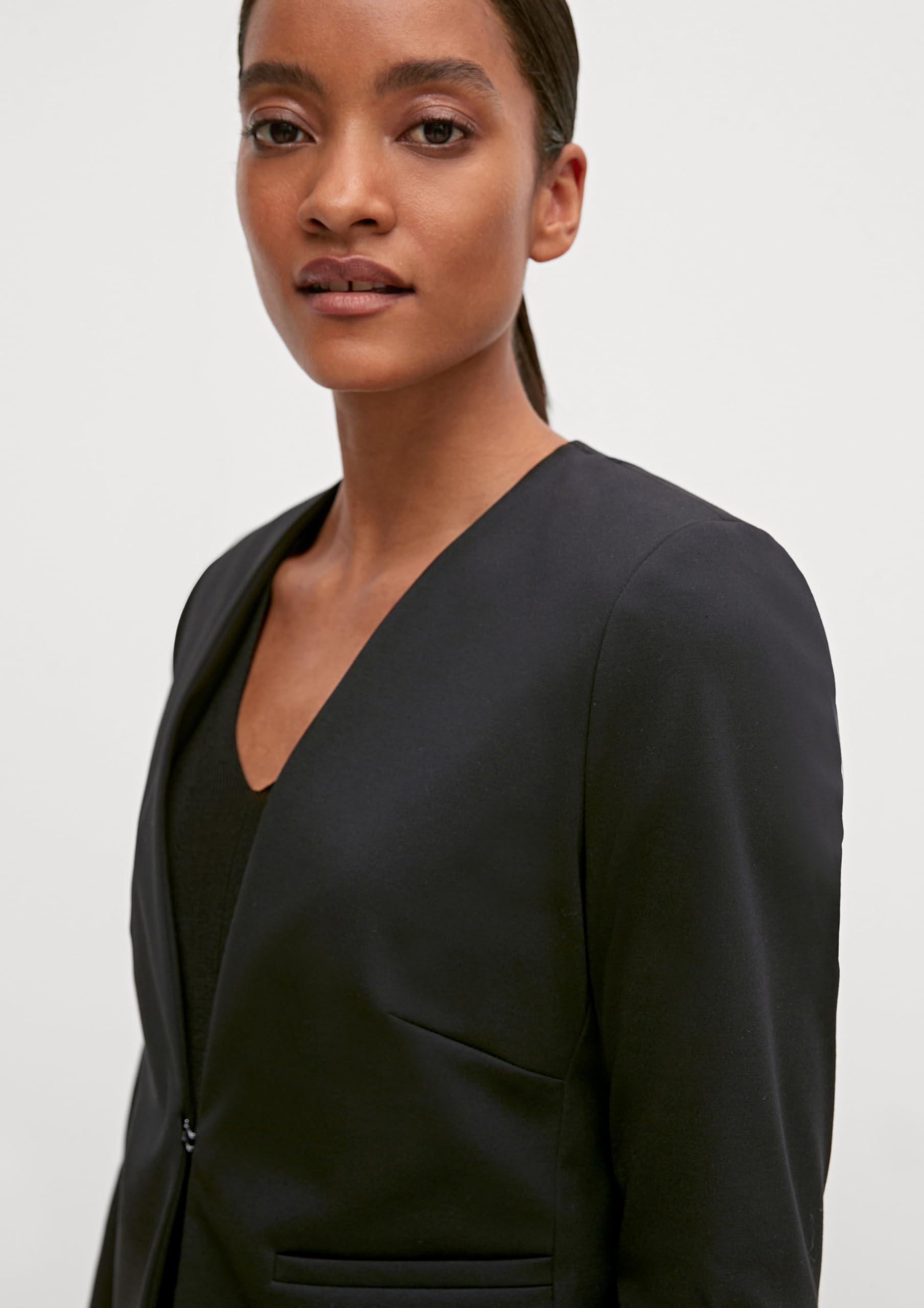 comma-blazer-kurz-slim-fit-viskosestretch image 4