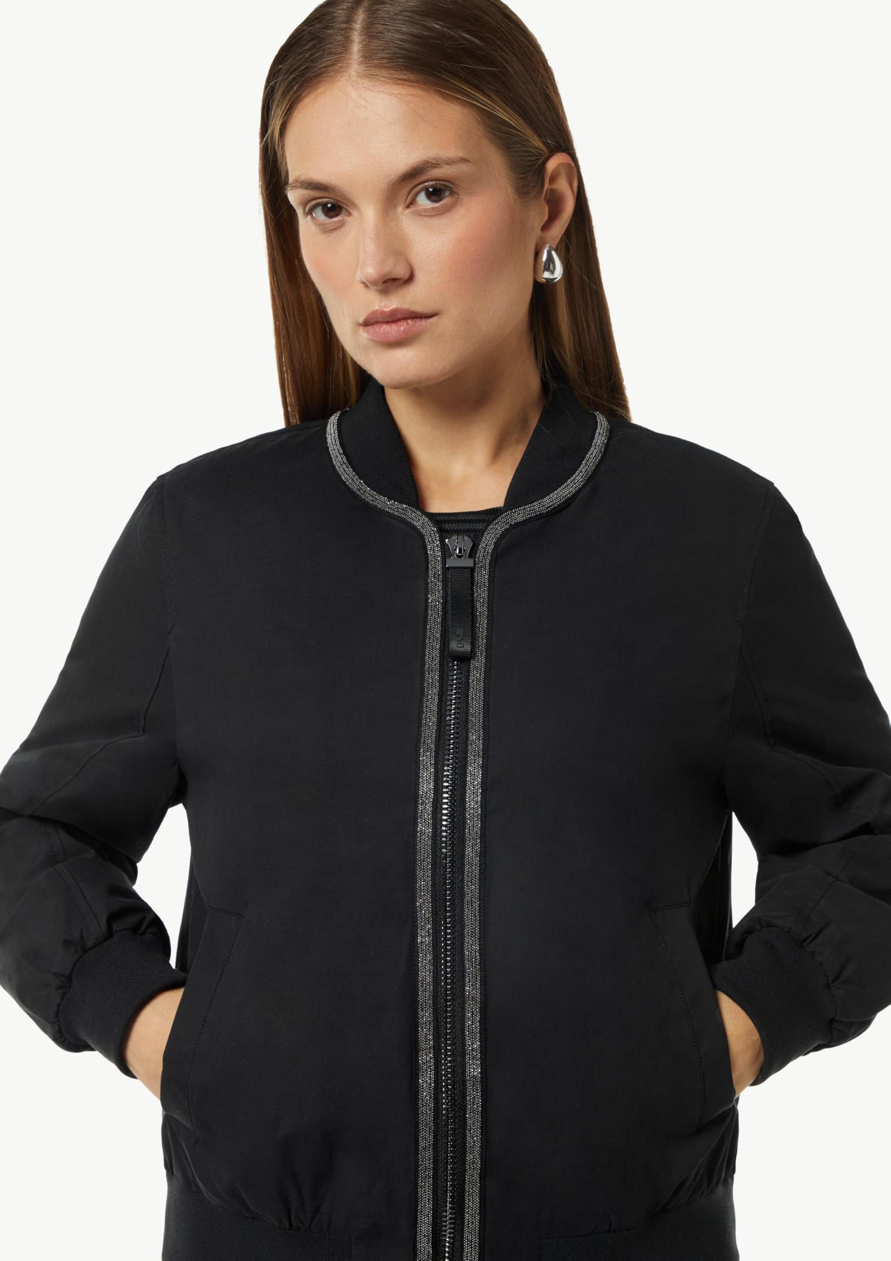 comma-bomberjacke-mit-schmuckdetails-jacke-gr-44 image 5