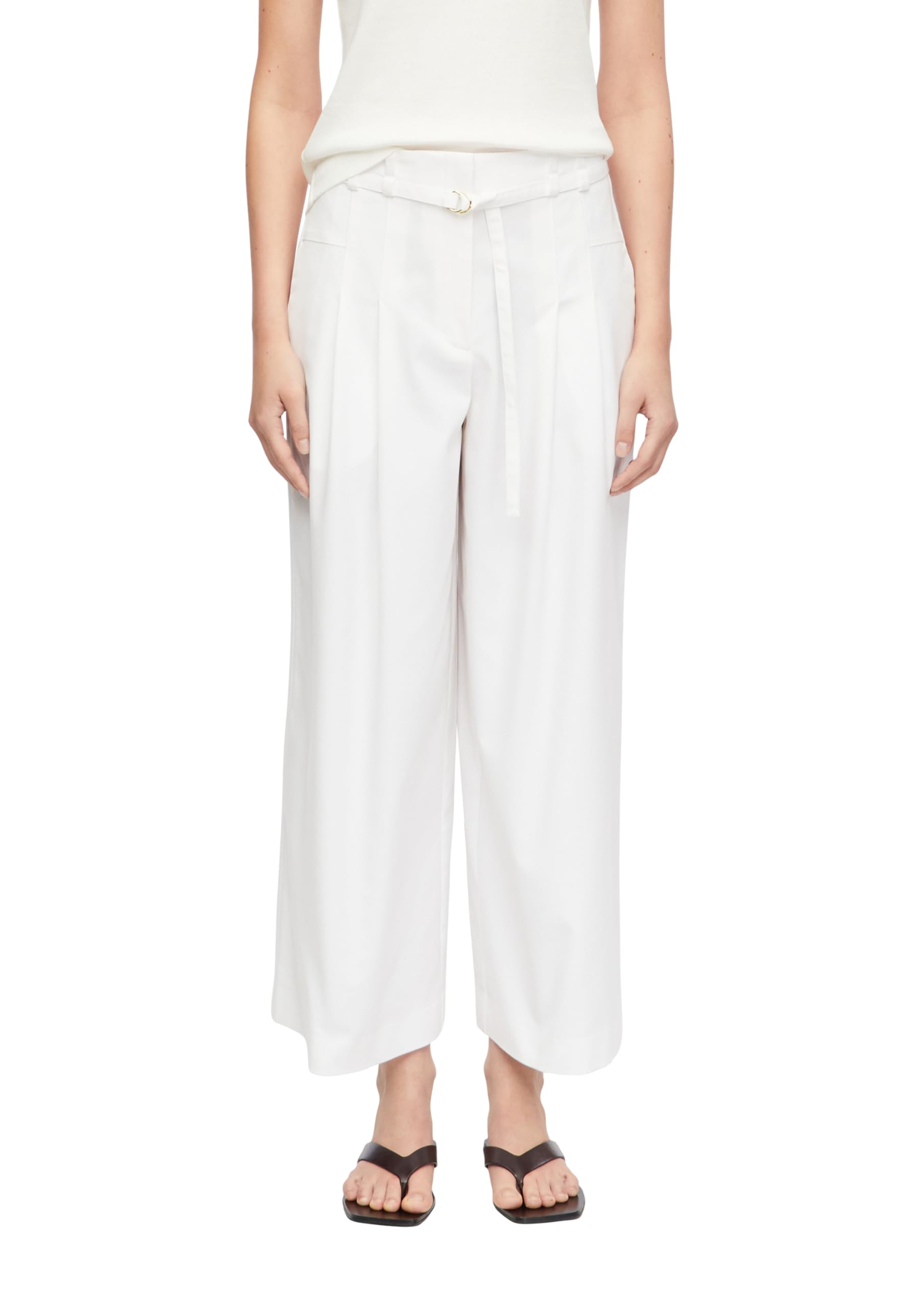 comma-trousers-wide-leg-bundfalten-high-waist-hose image 8