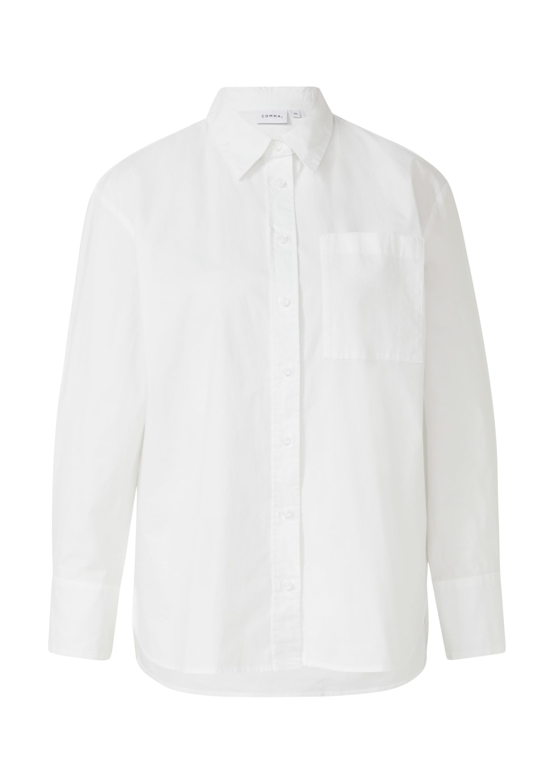 comma-blouses-popeline-hemdbluse-gr-36-wei image 4