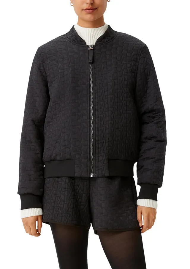 comma-blazer-webware-jacke-gemustert-damen-gr-36 image 1