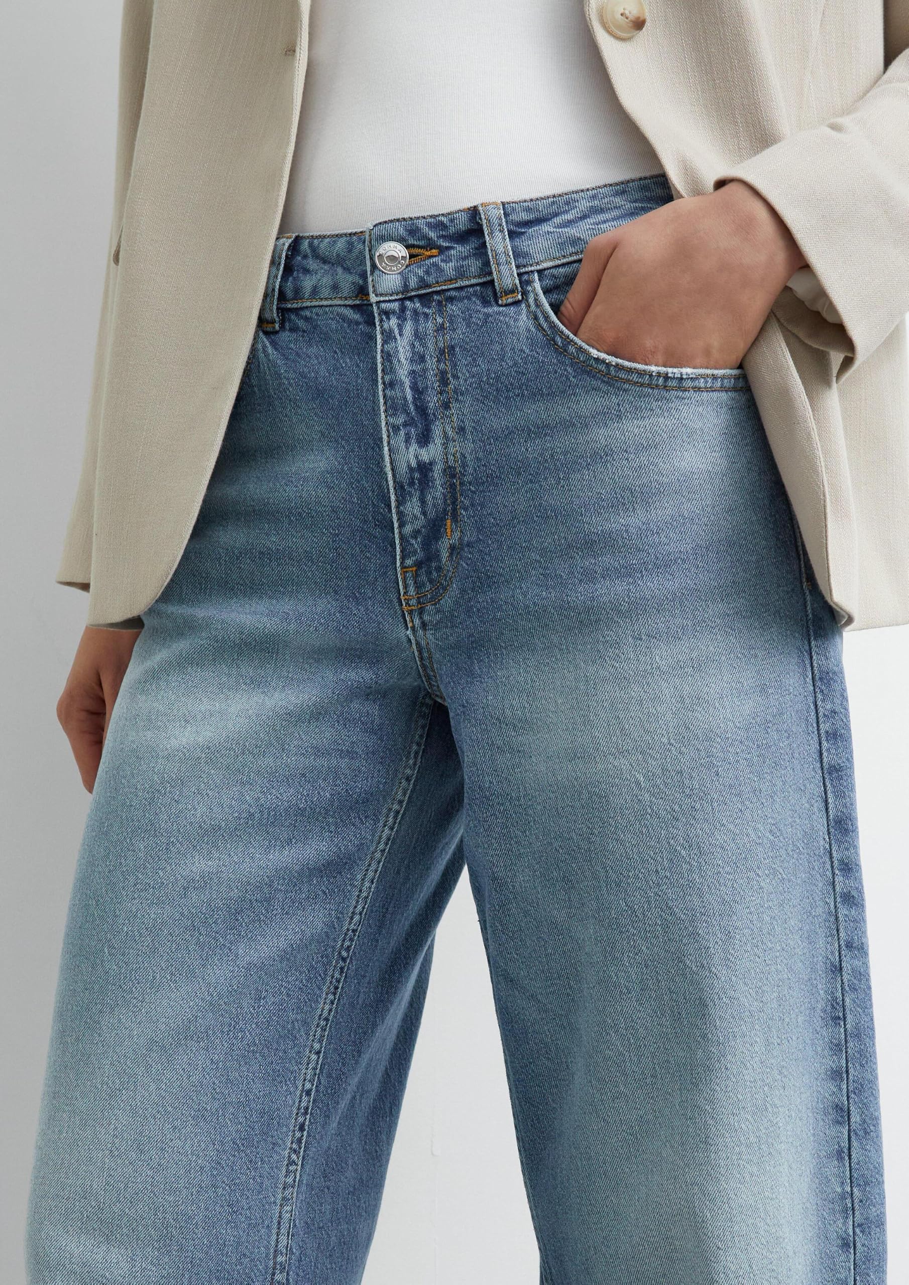 comma-jeans-barrel-leg-mid-rise-damen-gr-40 image 3