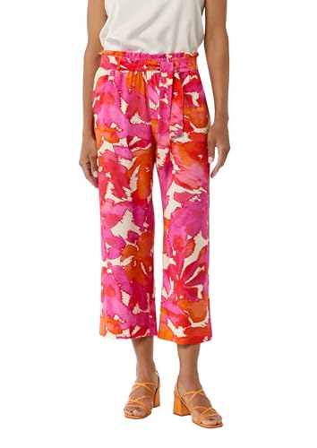 comma-stoffhose-flare-koralle-print-gr-34-46 image 6