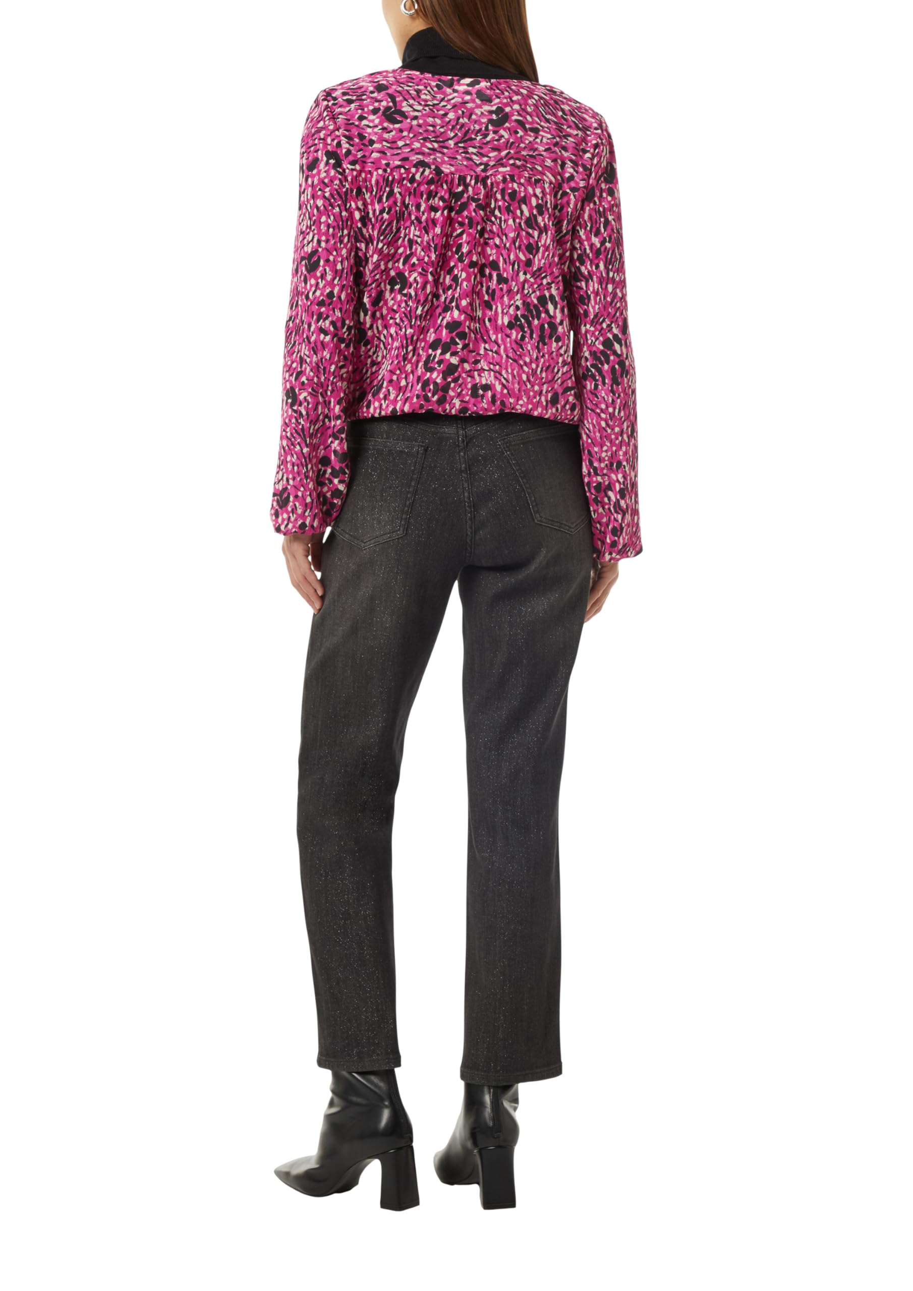 comma-chiffon-bluse-v-ausschnitt-gr-e-44-print image 2