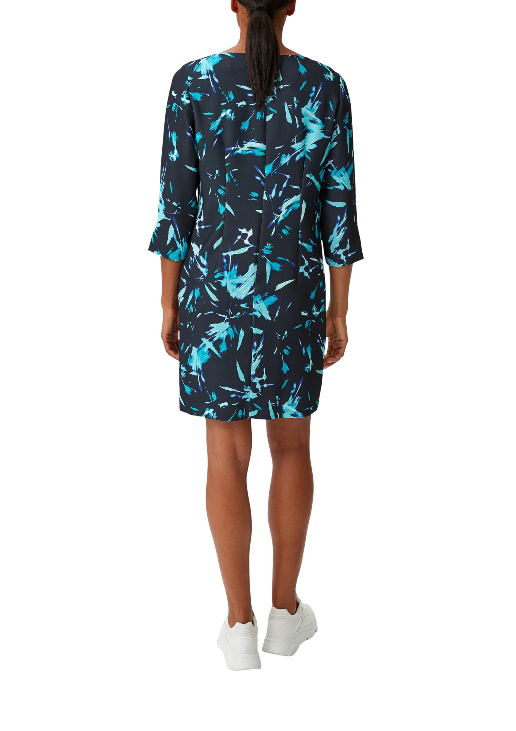 comma-cr-pe-kleid-gr-38-3-4-arm-relaxed-fit-print image 2