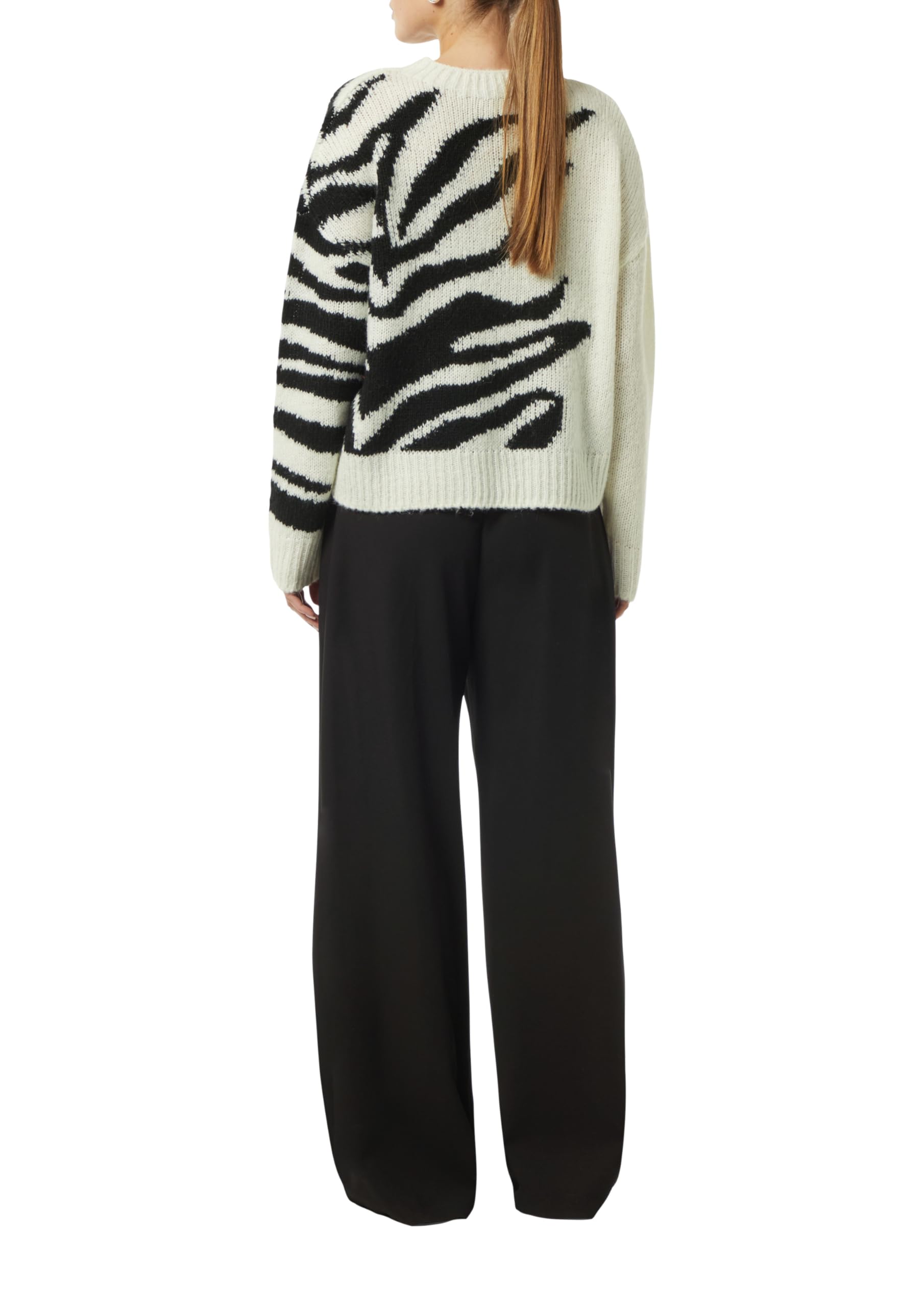 comma-strickpullover-intarsien-damen-gr-e-38-zweifarbig image 2