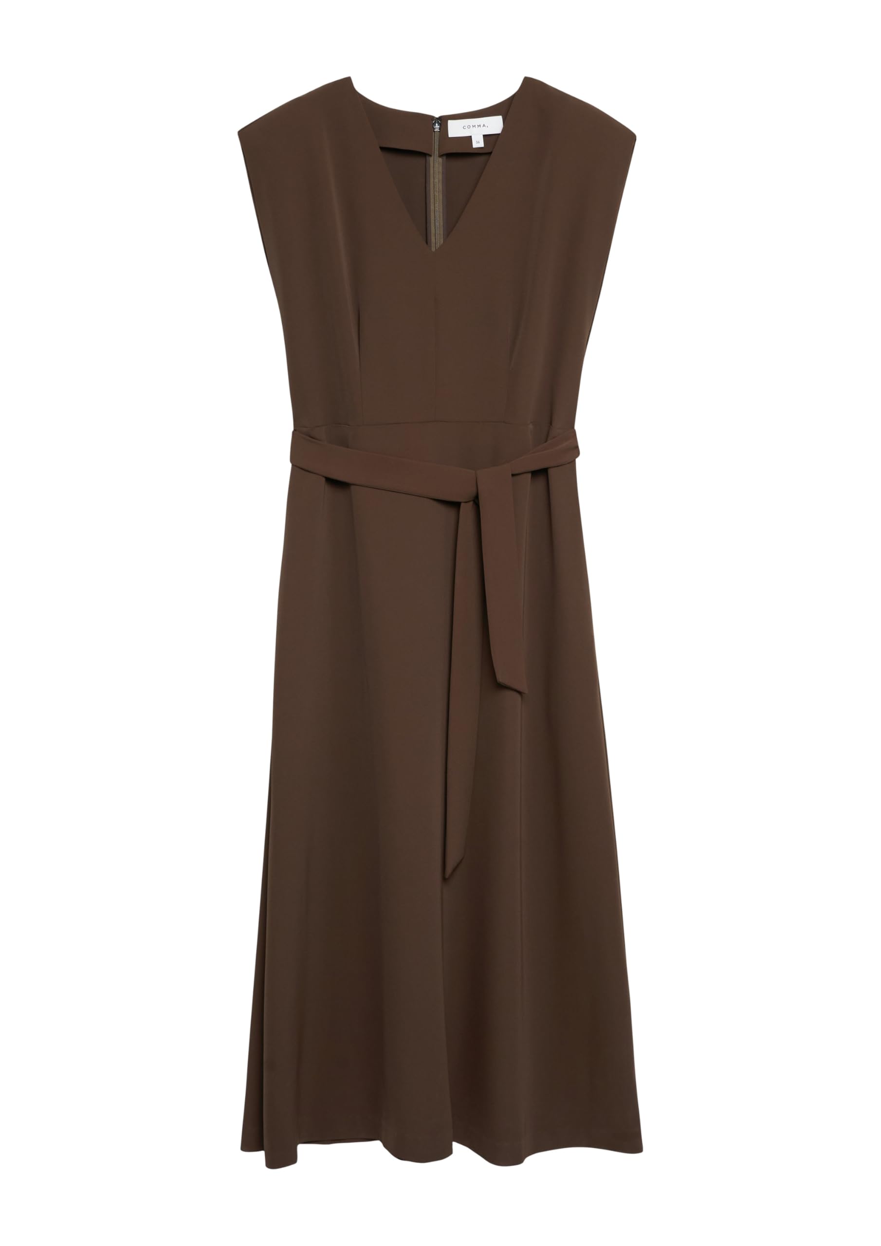 comma-midikleid-v-ausschnitt-rmellos-gr-e-32 image 4