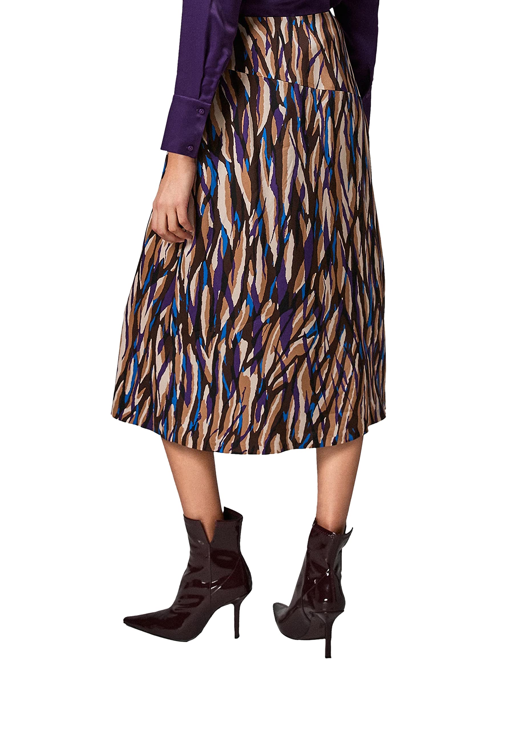 comma-skirts-damenrock-mit-aop-muster image 2