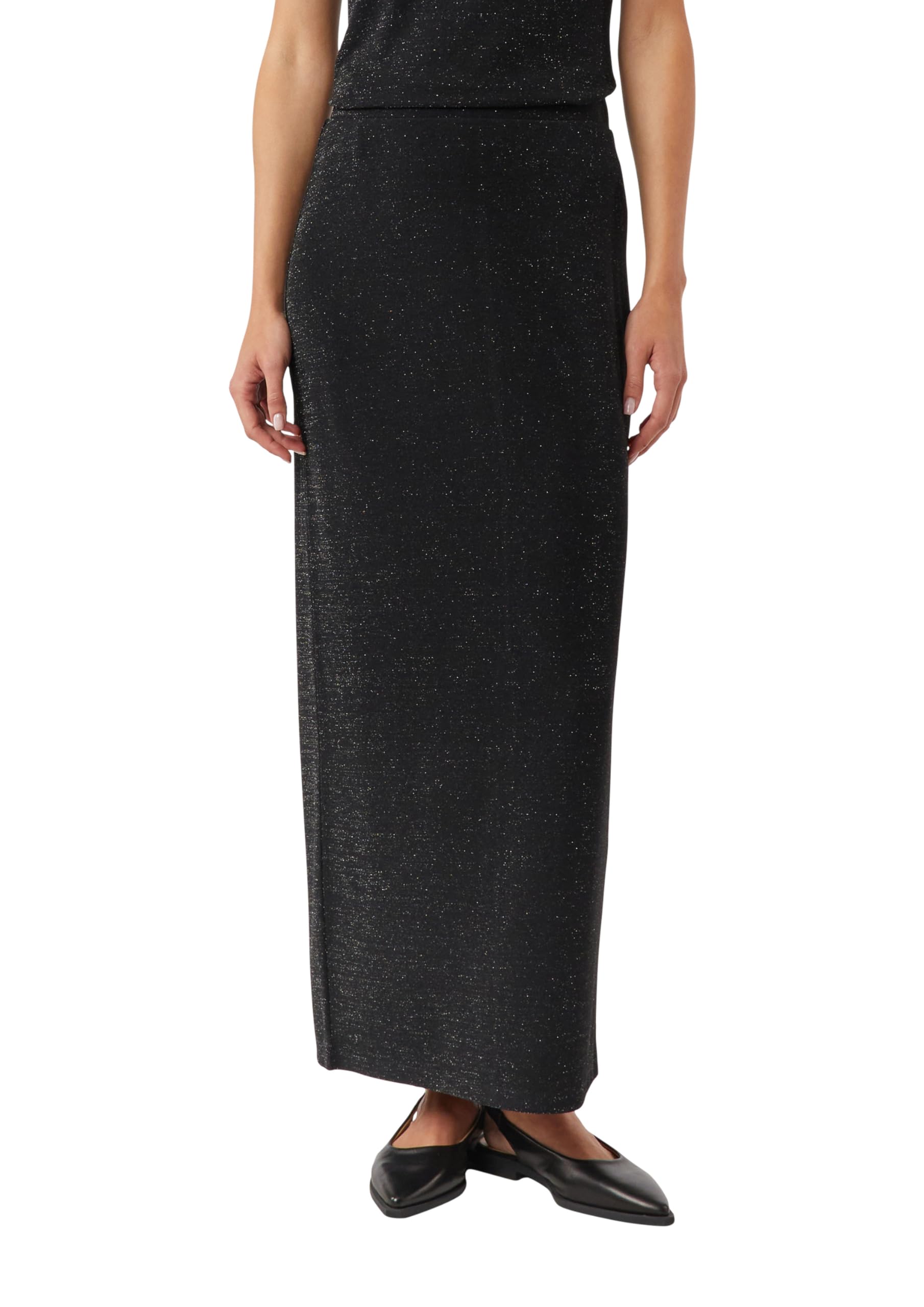 comma-jersey-rock-slim-fit-maxi-gr-42-glitzergarn-schlitz image 1