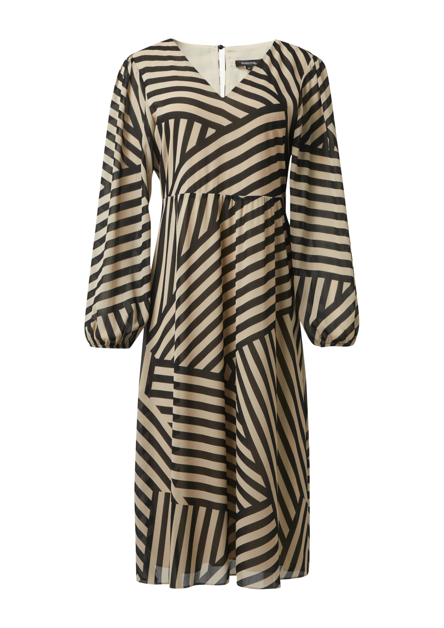 comma-2150125-kleid-damen-gr-38-viskose image 3