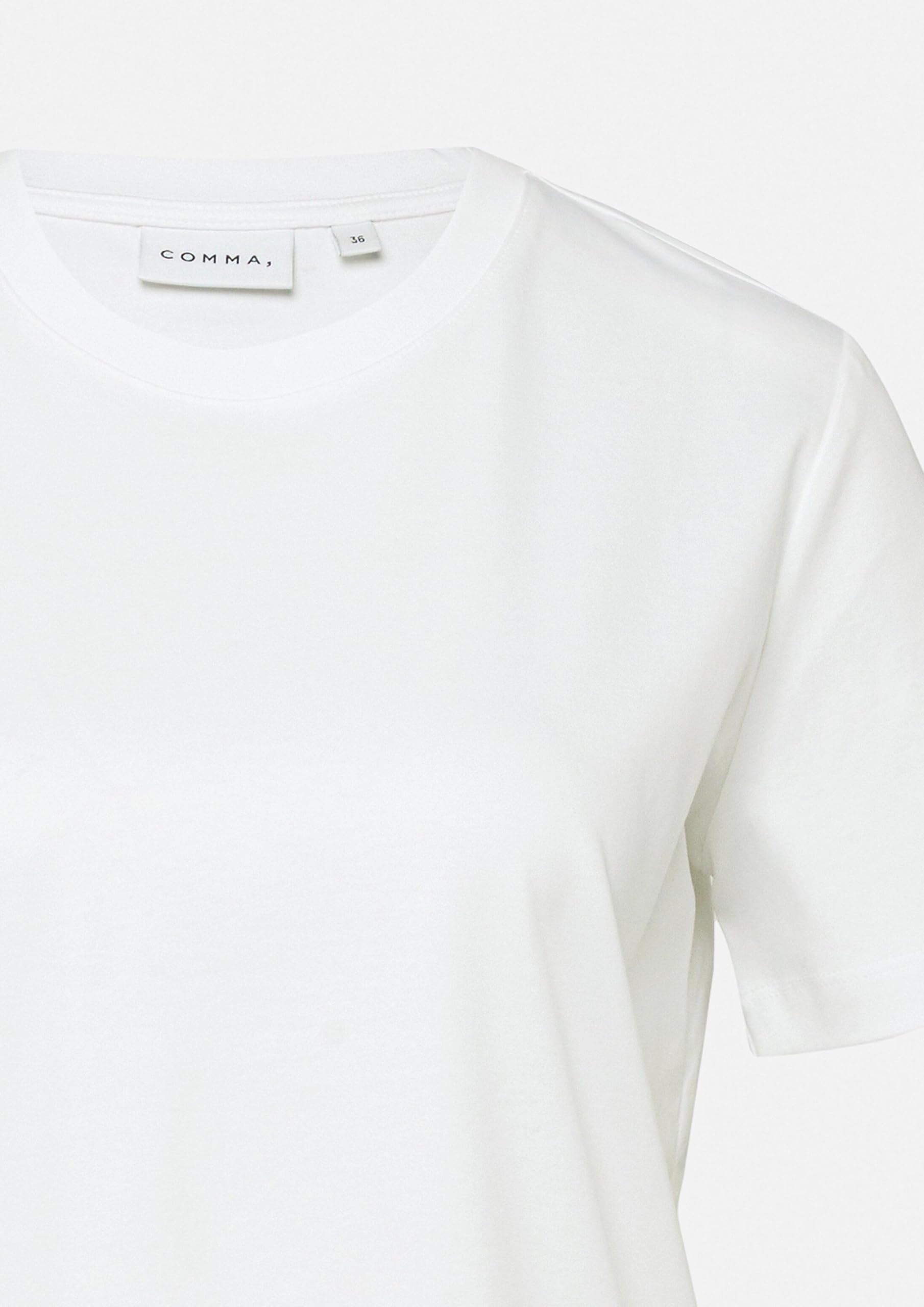 comma-tops-baumwoll-t-shirt-kurzarm-gr-e-40 image 5