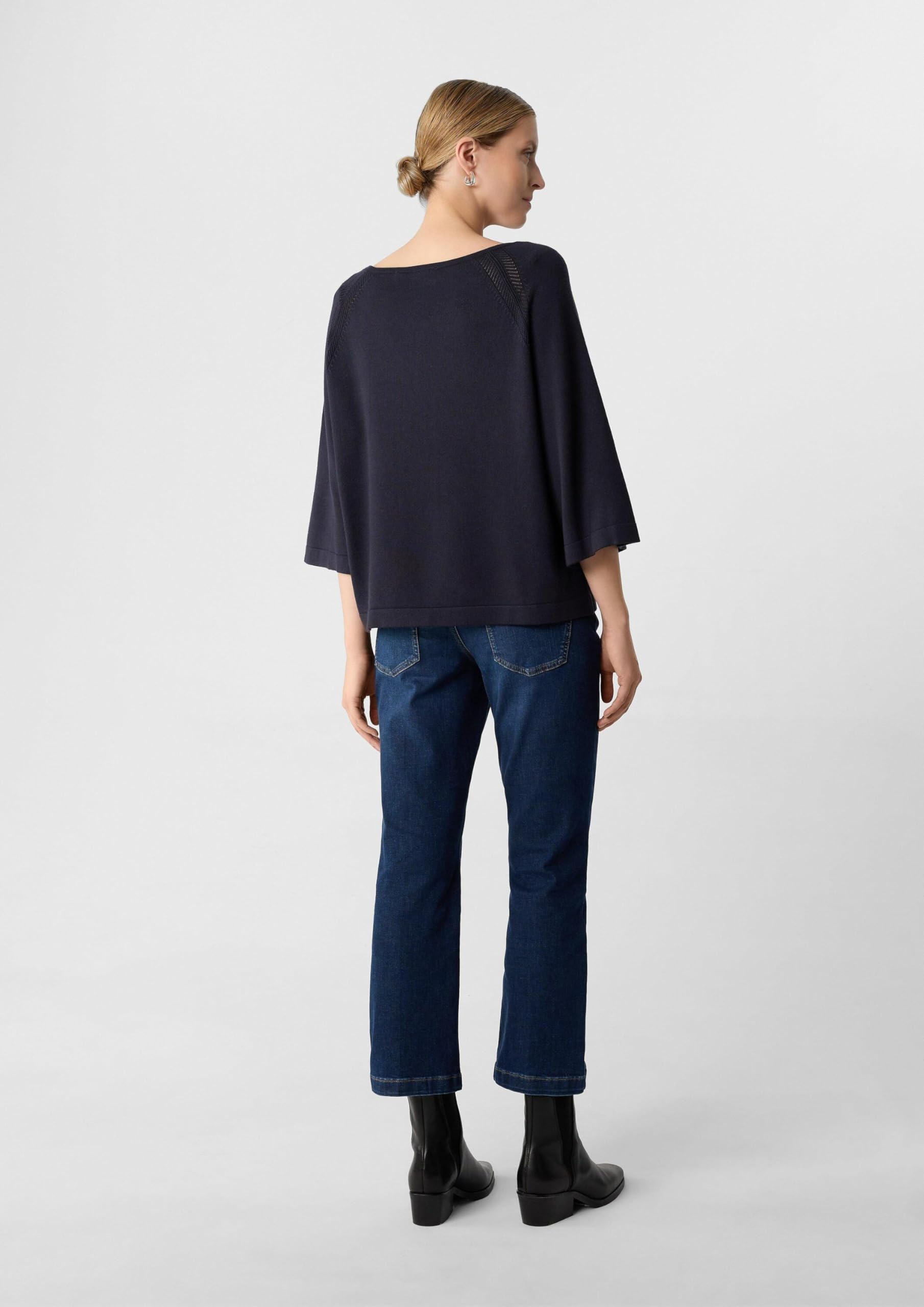 comma-knitwear-oversized-feinstrick-pullover-s-beige image 7