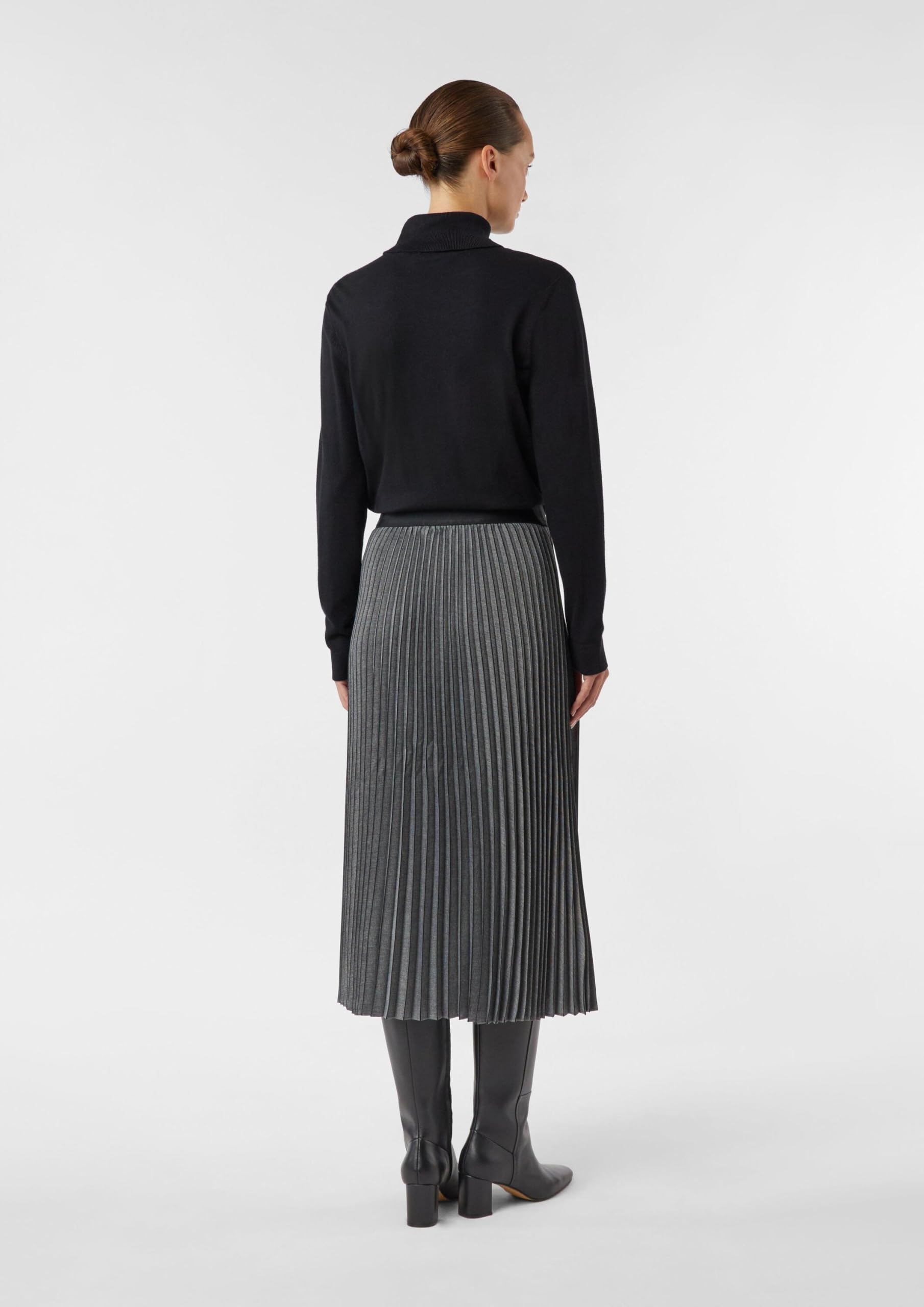 comma-skirts-plissierter-flanellrock-midi-gr-e-40 image 7