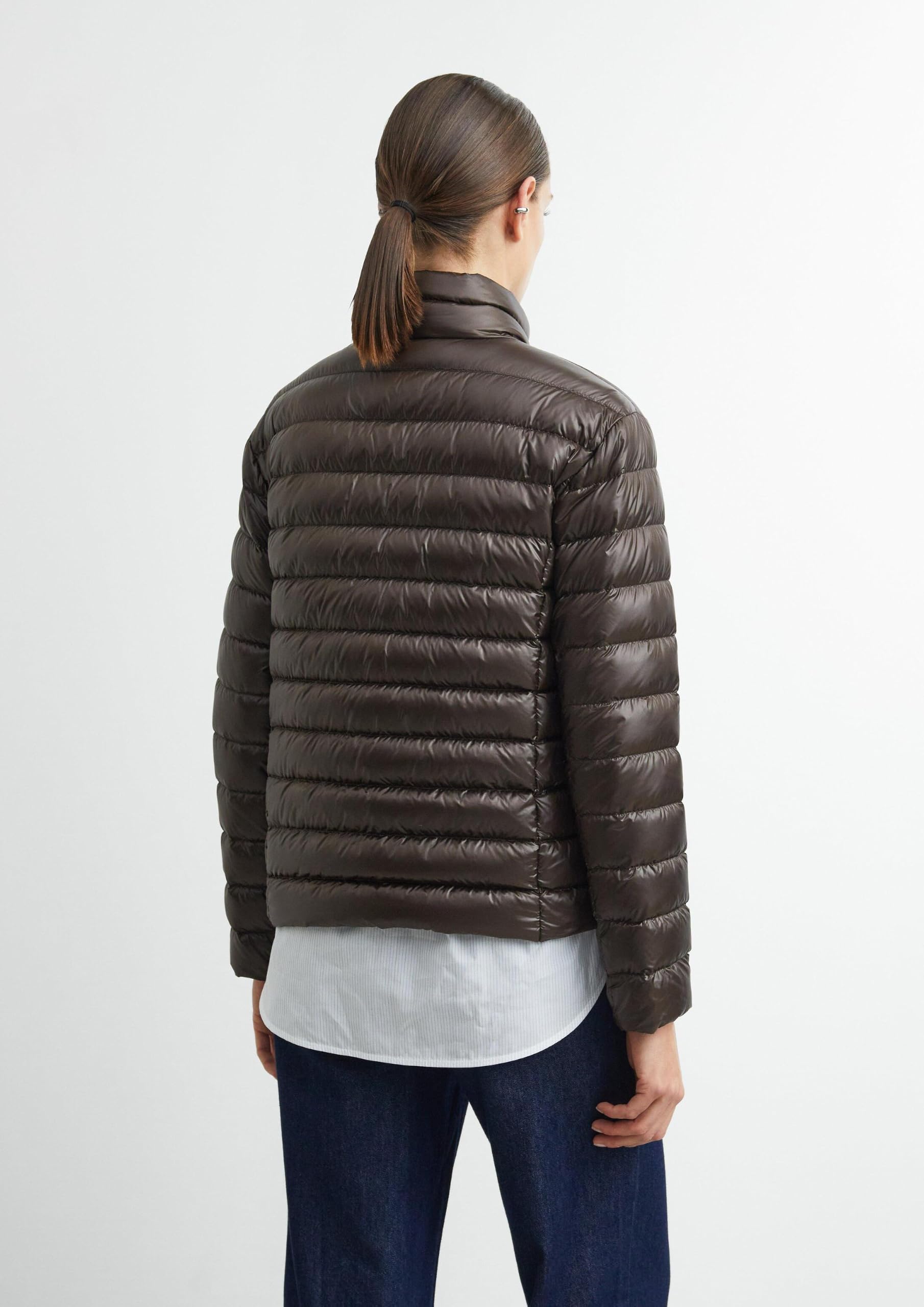 comma-outdoor-jacke-daunenjacke-hellbraun-regular-fit-stehkragen image 7