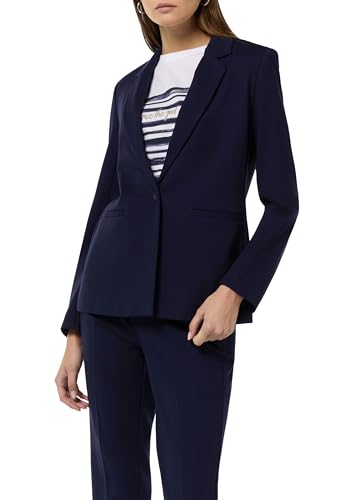 comma-jersey-blazer-gr-34-navy-elastisch image 8