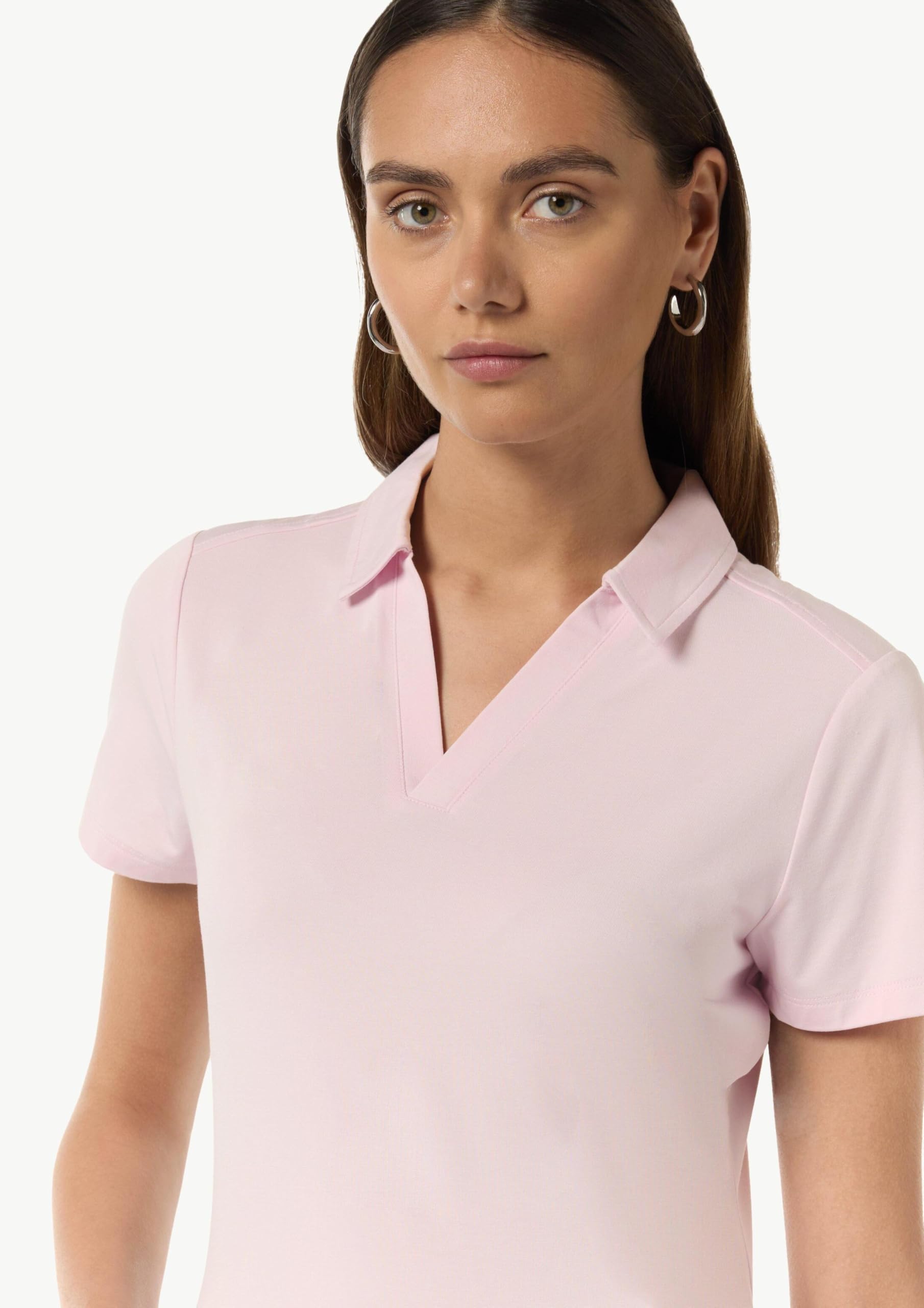 comma-2144941-t-shirt-slim-fit-rosa-gr-34-kragen image 3