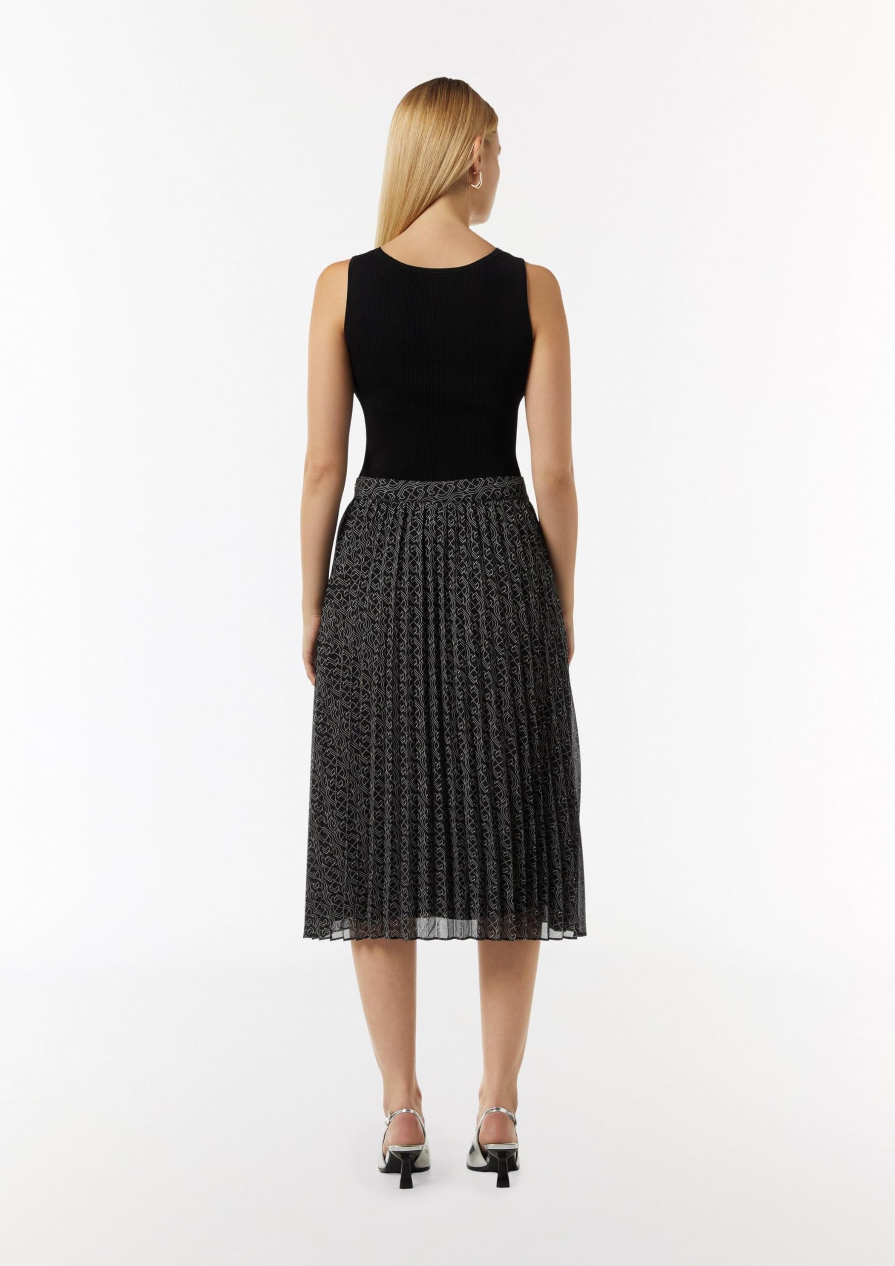 comma-skirts-plisseerock-2155806-gr-38-schwarz image 7