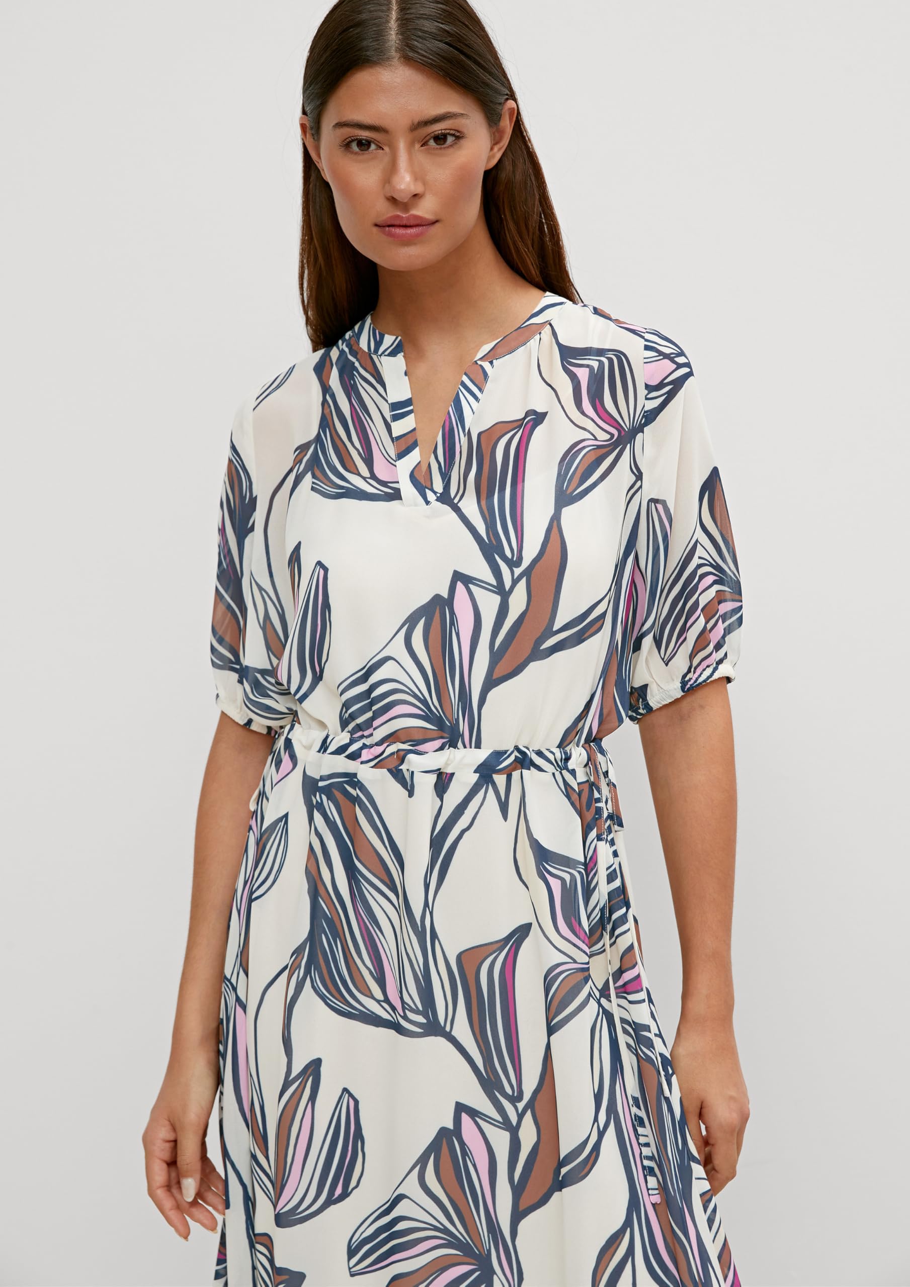 comma-kleid-kurz-l-ssig-kurze-rmel-sommer image 6