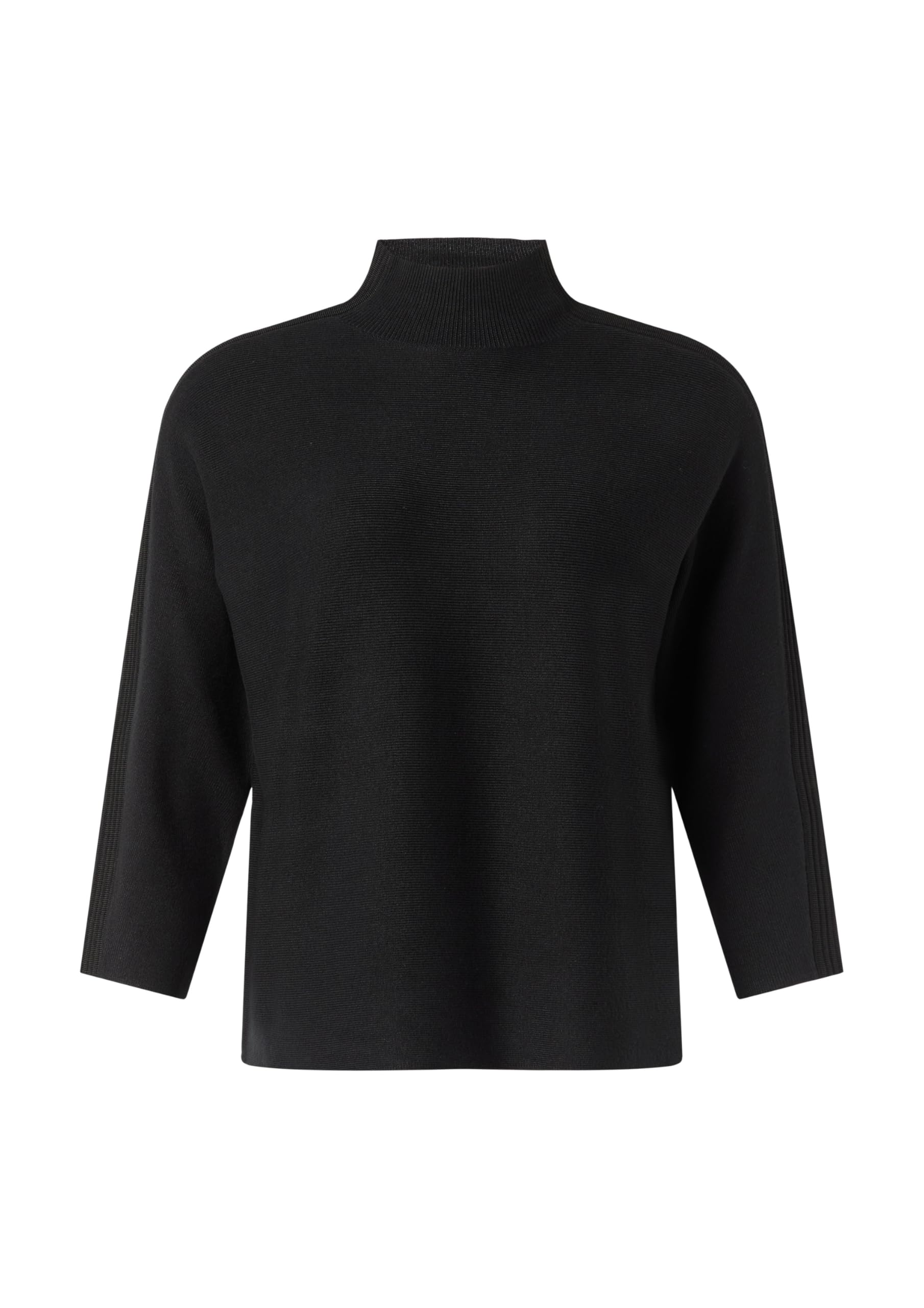 comma-feinstrickpullover-damen-schwarz-stehkragen-gr-40 image 3