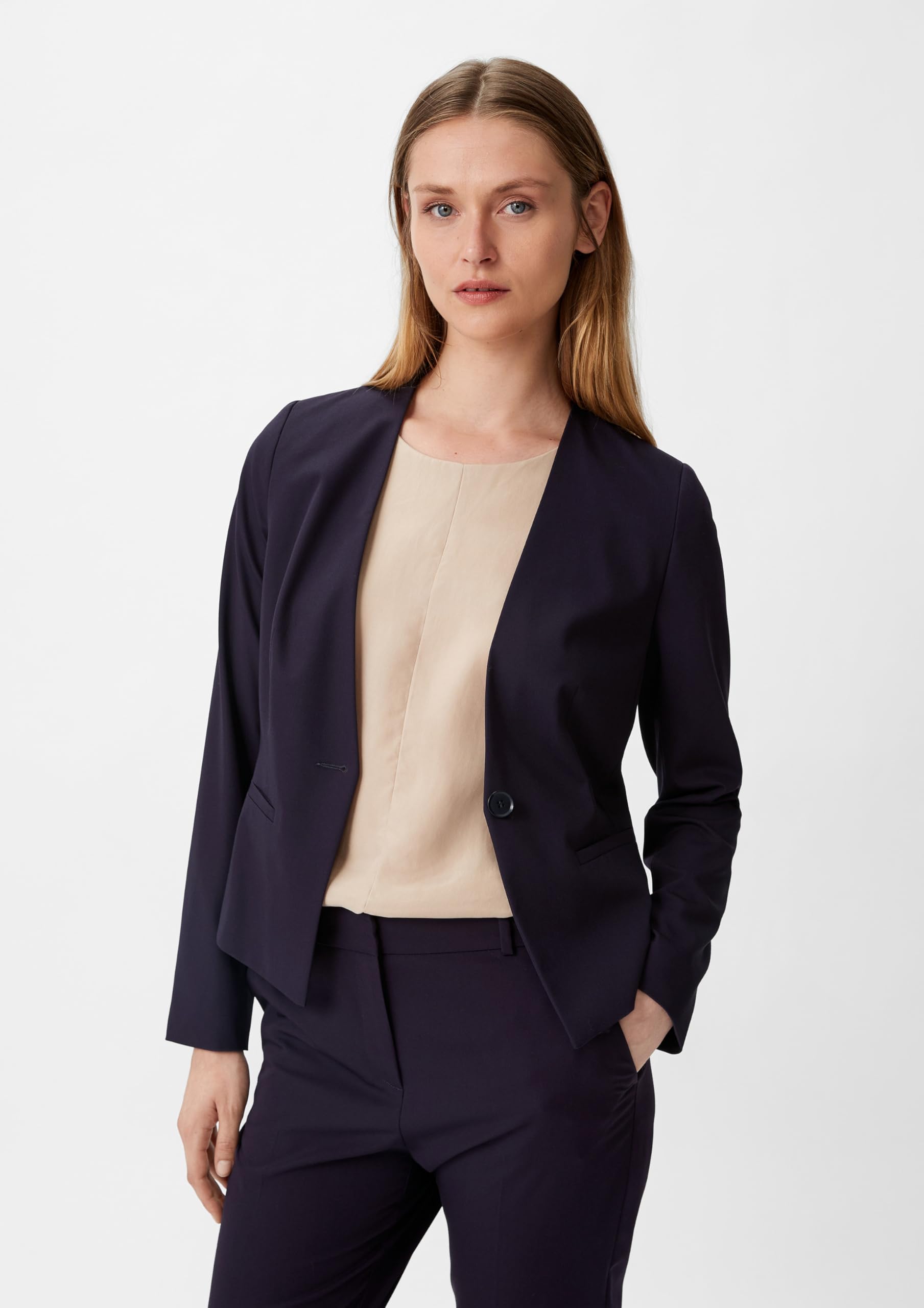 comma-blazers-blazer-viskosemix-tailliert image 5