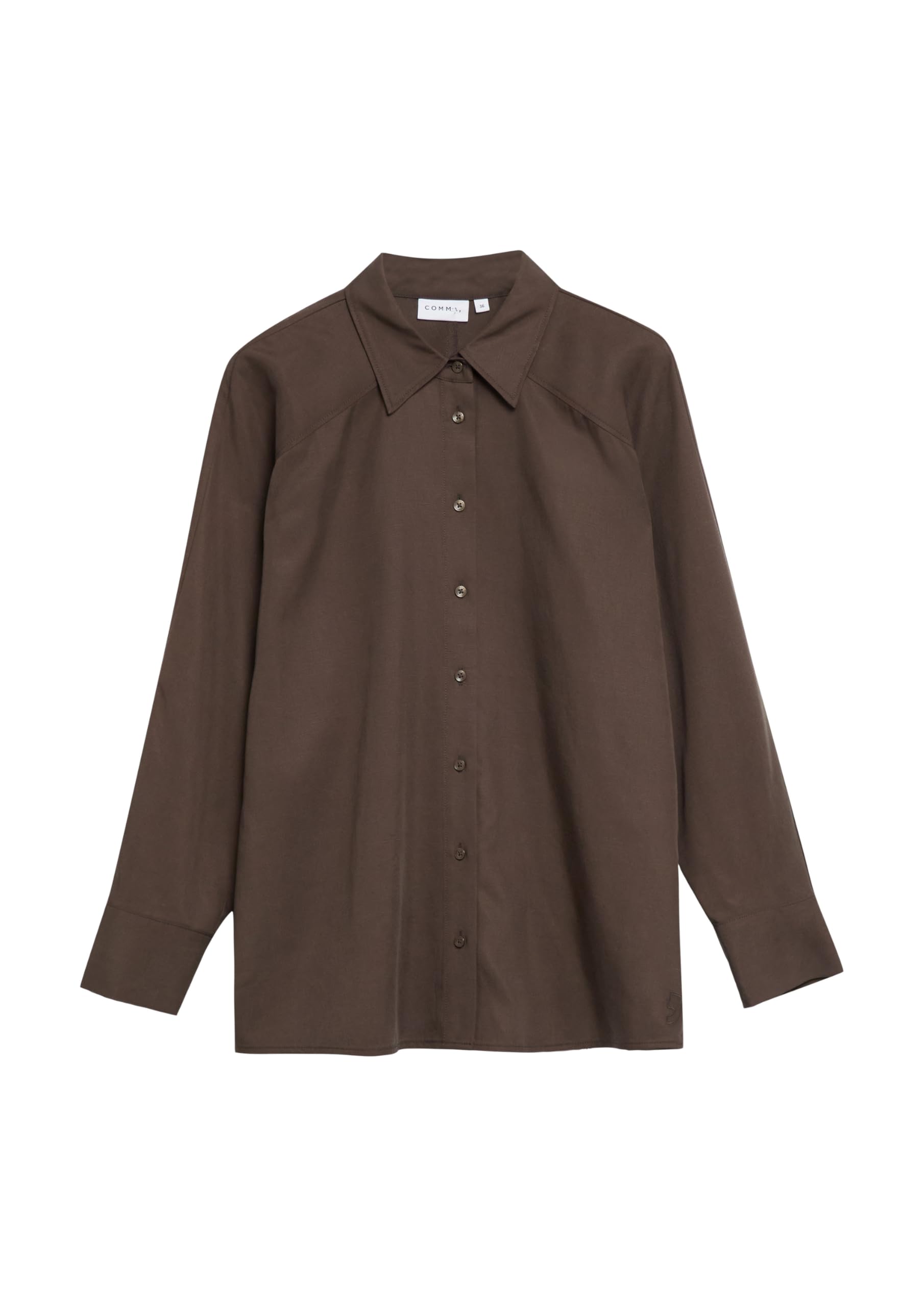 comma-blouses-bluse-gr-36-oversize-lyocell-leinen image 3