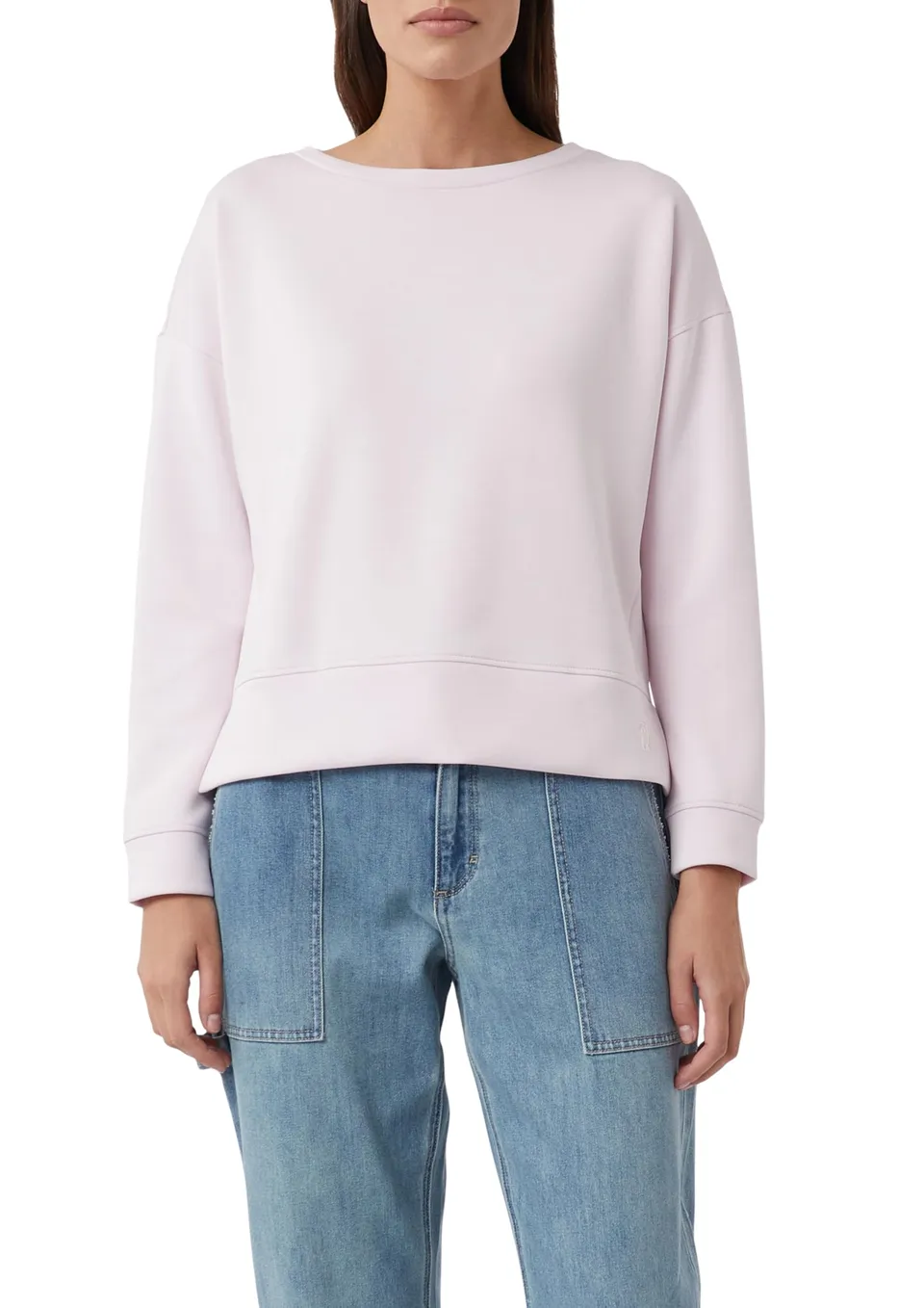comma-2171144-sweatshirt-schwarz-fabricmix-pullover image 1