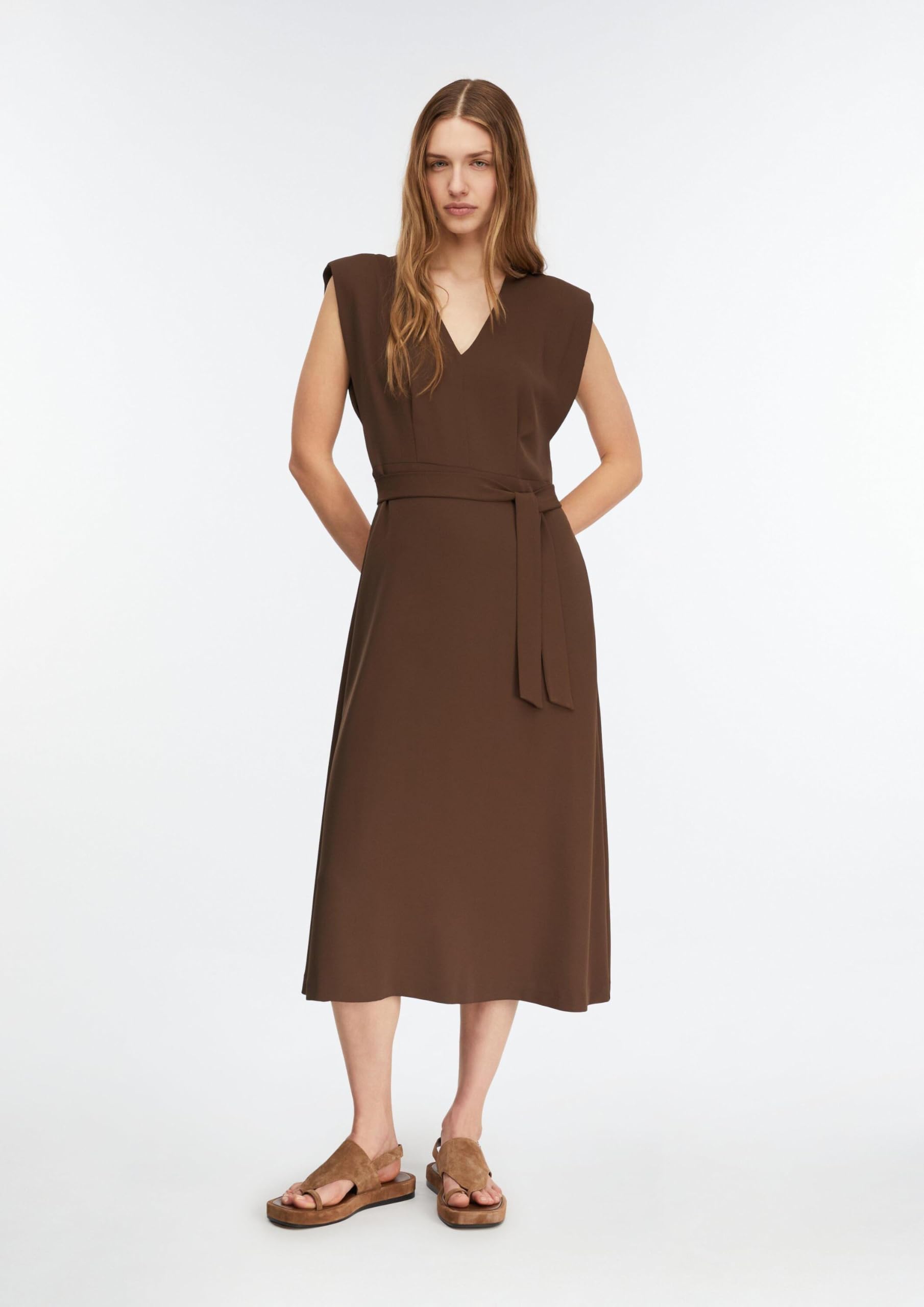 comma-midikleid-v-ausschnitt-rmellos-gr-e-32 image 6