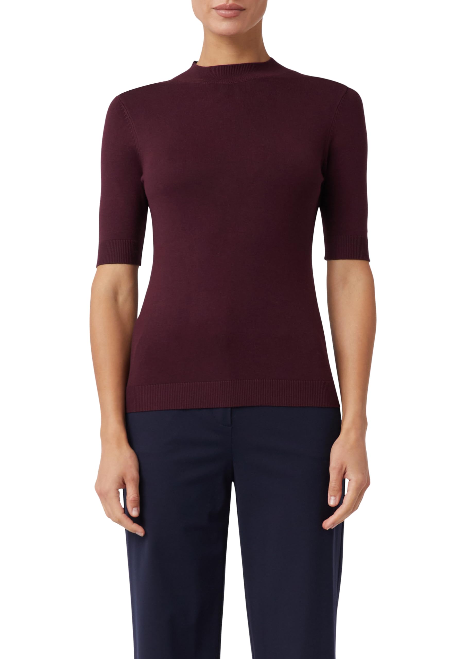 comma-knitwear-pullover-2171323-kurzarm-beige image 8