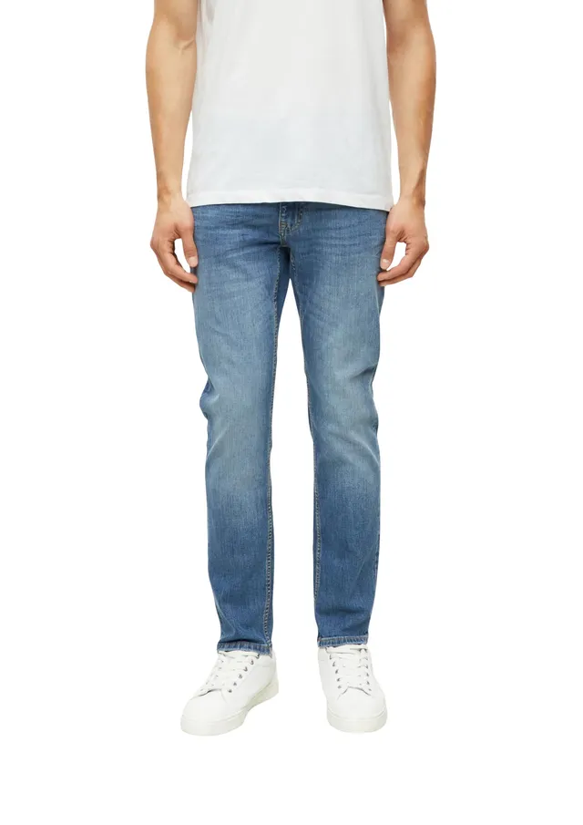 comma-jeans-hose-denim-blau-basic-damen image 1