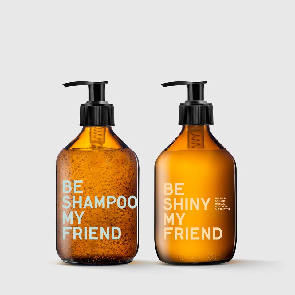 be-my-friend-bundles-shampoo-shiny-bundle-2x300ml-linde image 1