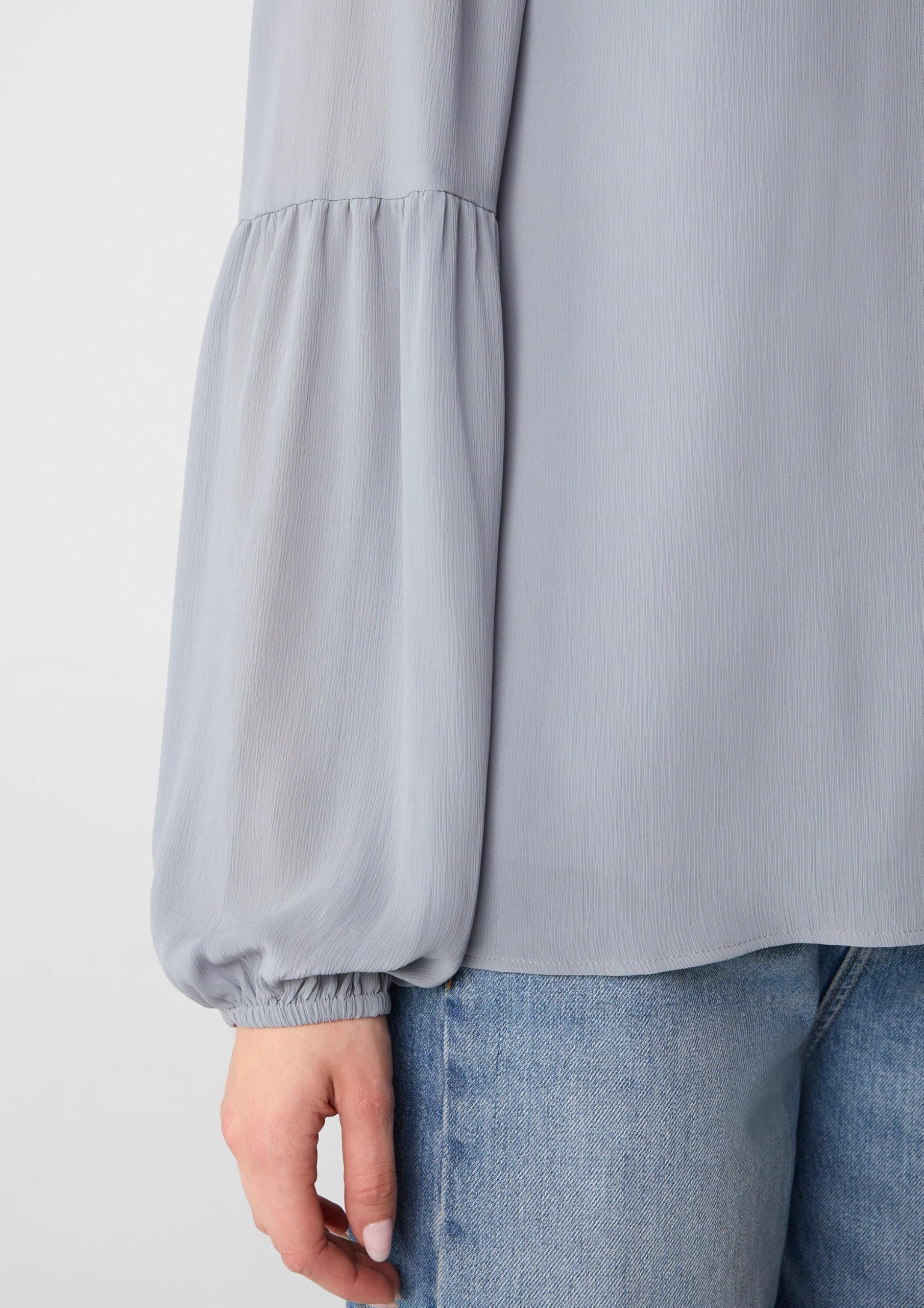 comma-chiffonbluse-mit-ballon-rmeln-bluse-gr-e-46 image 6