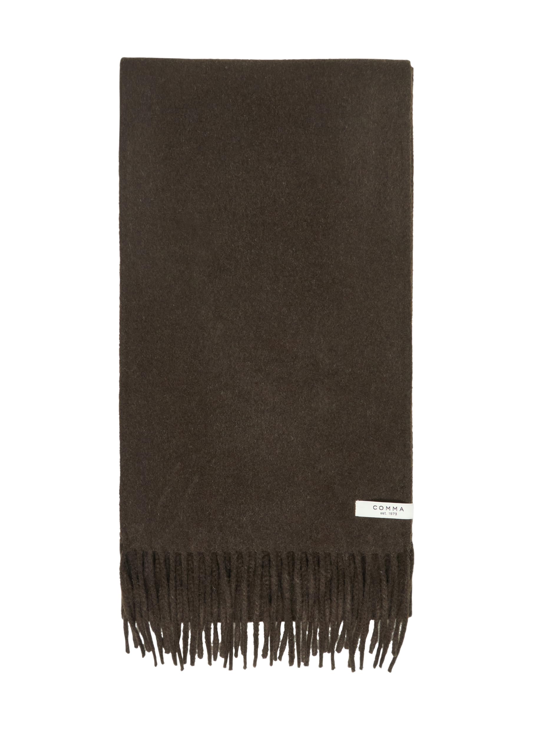 comma-accessoires-schal-wollmix-hellbraun-fransen image 6